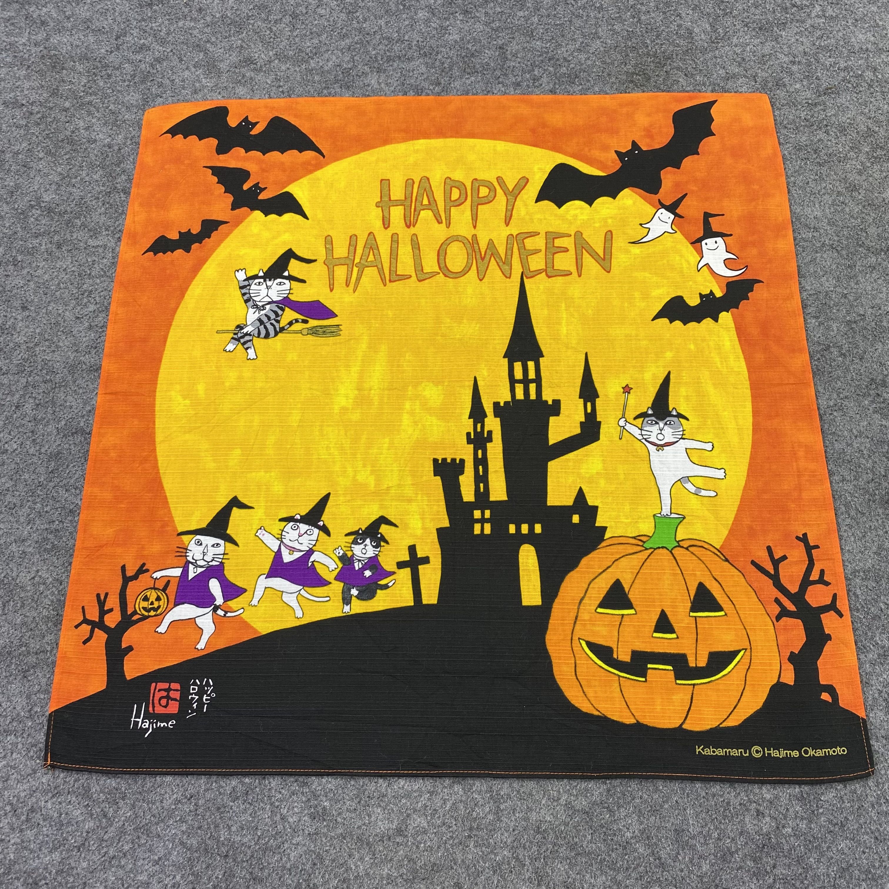 Anime Happy Halloween Bandana Handkerchief-B1449 Size ONE SIZE - 1 Thumbnail