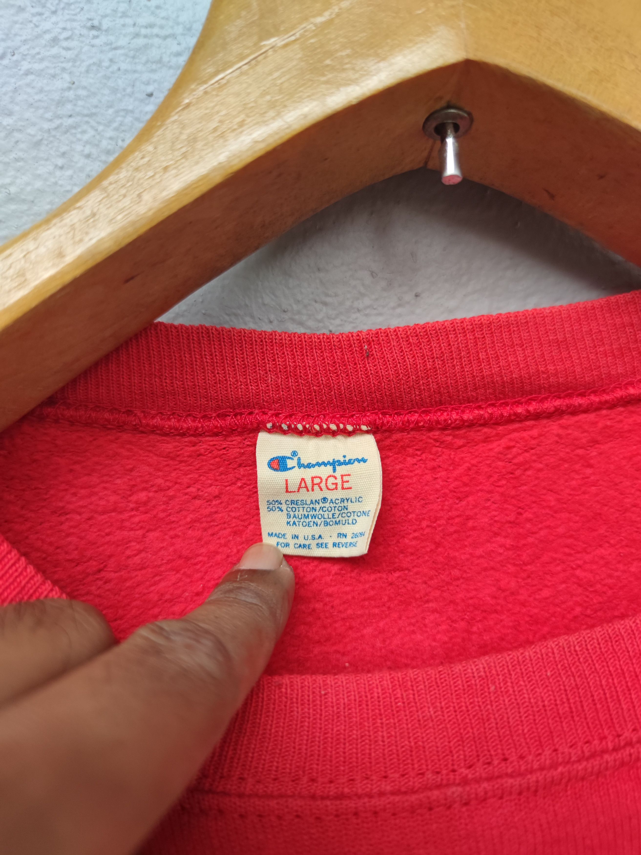 Champion Vintage 80s Champion Sweatshirt Made in USA Size US L / EU 52-54 / 3 - 4 Thumbnail