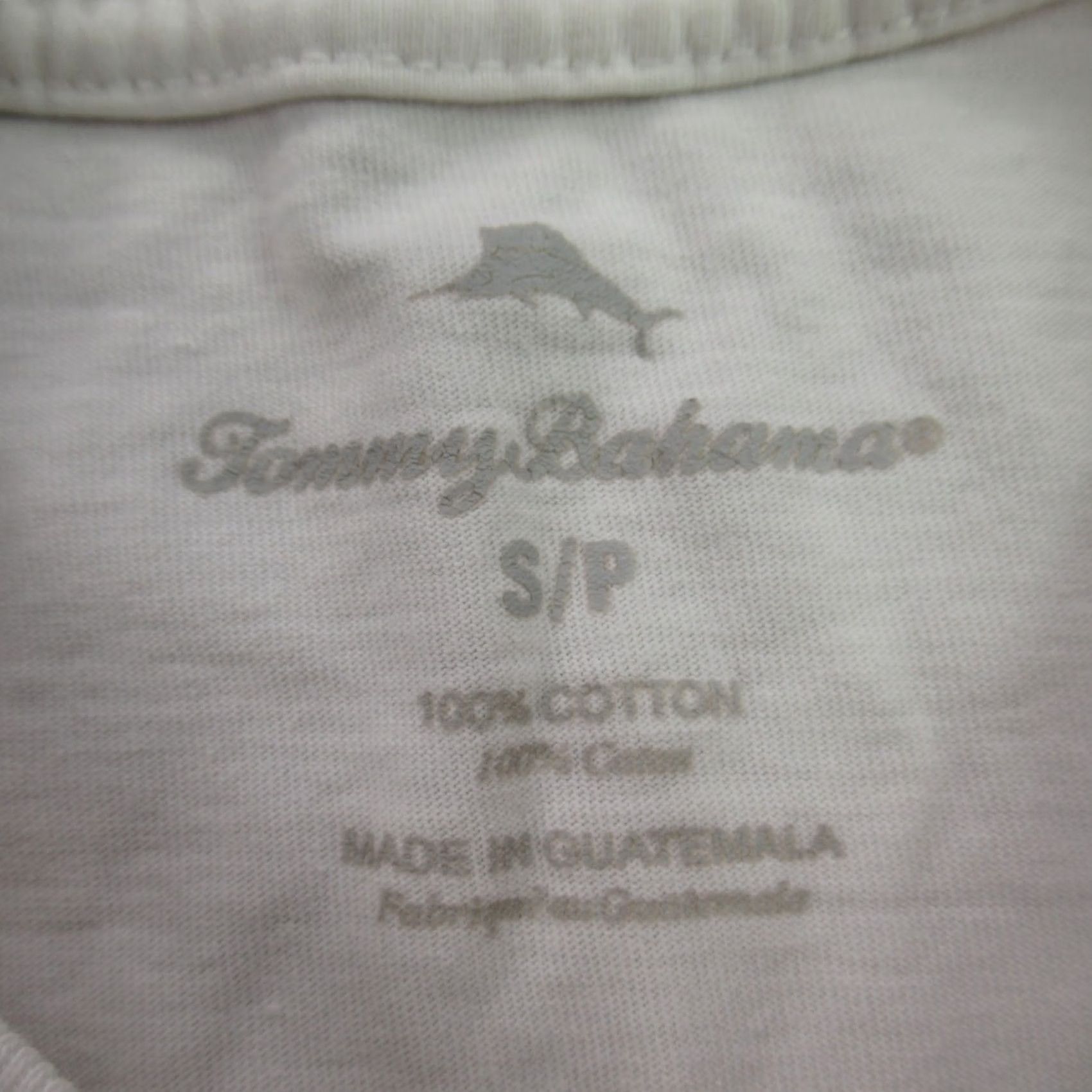 Tommy Bahama Tommy Bahama Shirt Small White Short Sleeve Crew Neck Lightweight Outdoors Mens Size US S / EU 44-46 / 1 - 4 Thumbnail