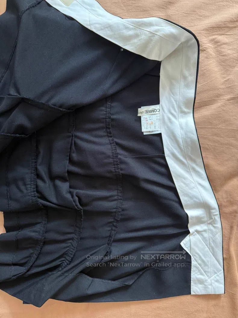 Comme des Garcons Comme des Garcons one-size-fits-all Black Multi-Layered Ruf Size 23" - 5 Thumbnail