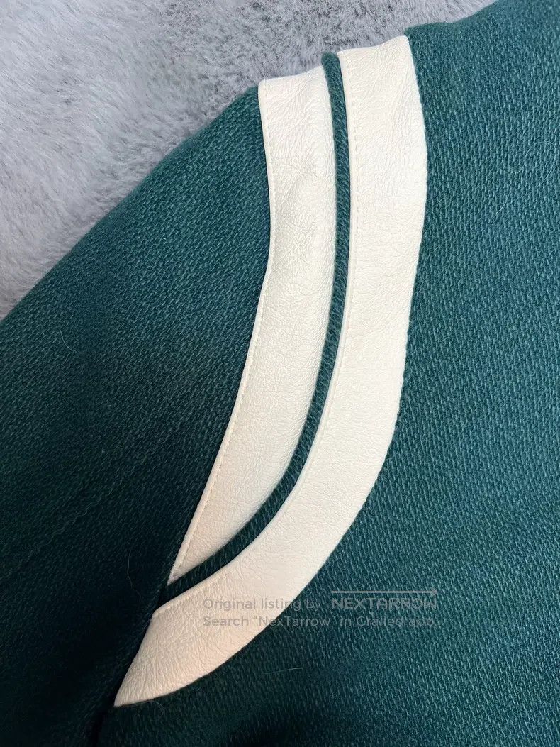 Other Saint Laurent Paris Sheepskin Patchwork Wool Baseball Jack Size US M / EU 48-50 / 2 - 6 Thumbnail
