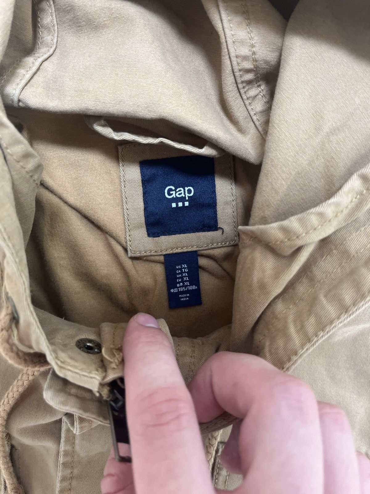 Gap × Vintage Vintage Canvas Gap Utility Jacket XL Size US XL / EU 56 / 4 - 5 Thumbnail