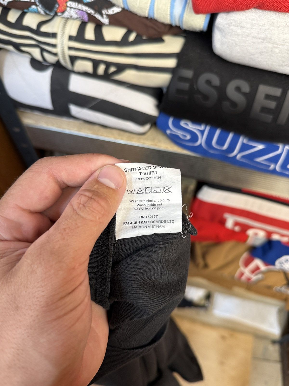 Palace PALACE SHITFACED SHAKA T-SHIRT BLACK Size US S / EU 44-46 / 1 - 7 Thumbnail