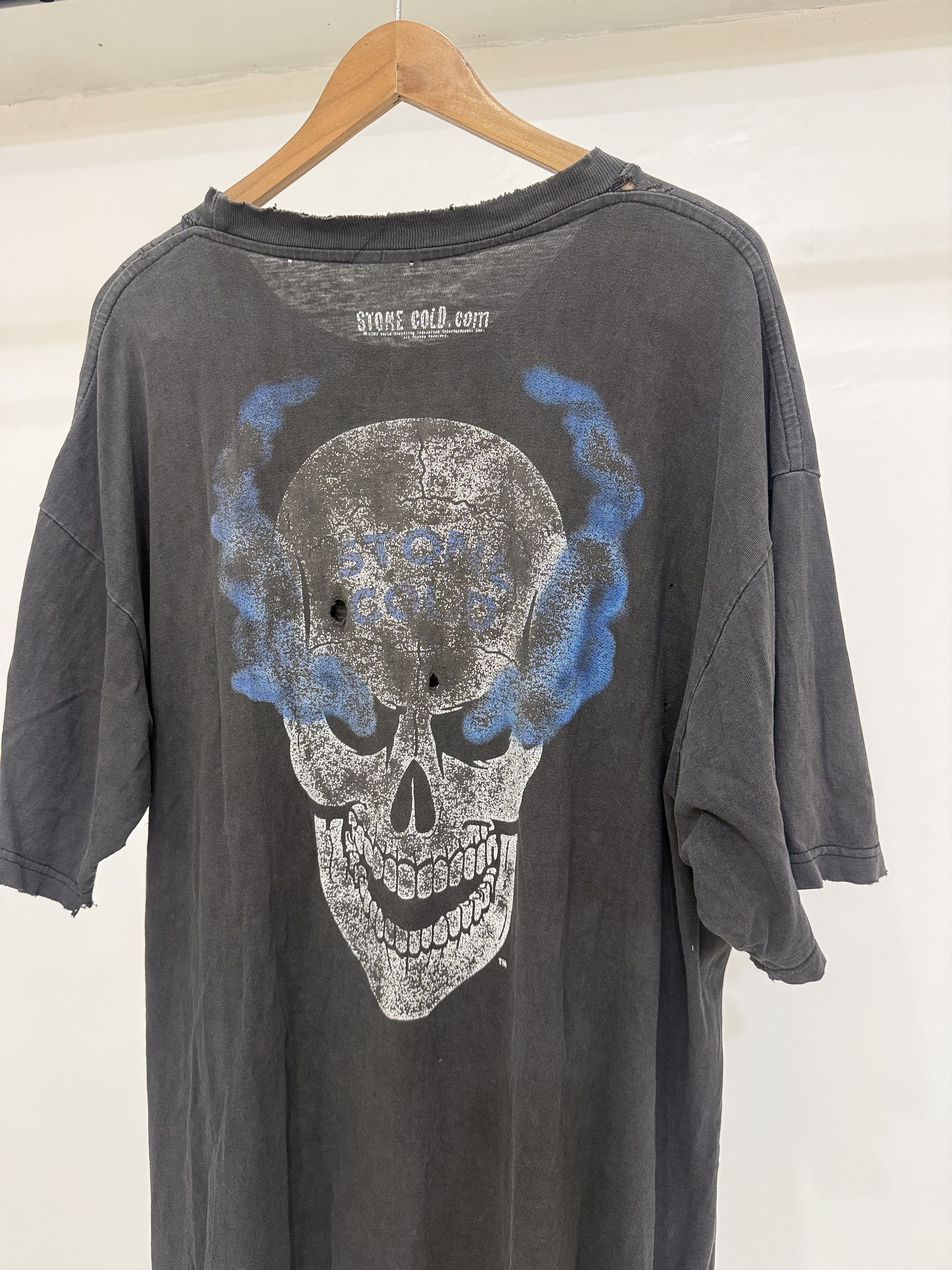 WWE Stone Cold Thrashed Vintage Sun Faded Shirt Size US XXL / EU 58 / 5 - 2 Thumbnail