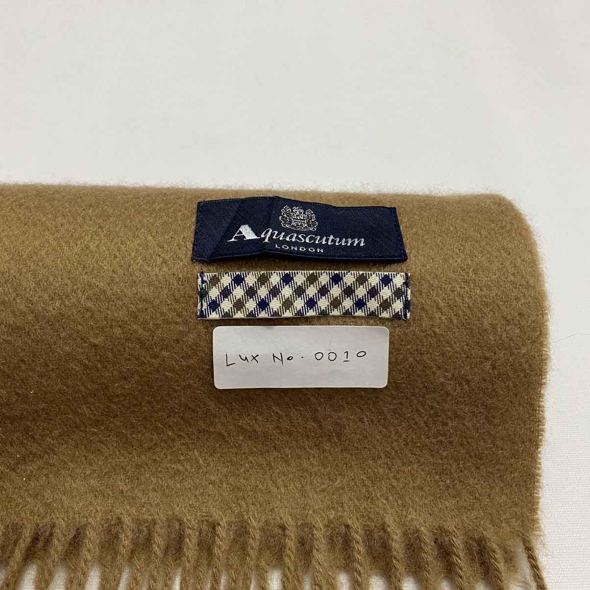 Aquascutum AQUASCUTUM SCARF MUFFLER LUX010 Size ONE SIZE - 9 Thumbnail