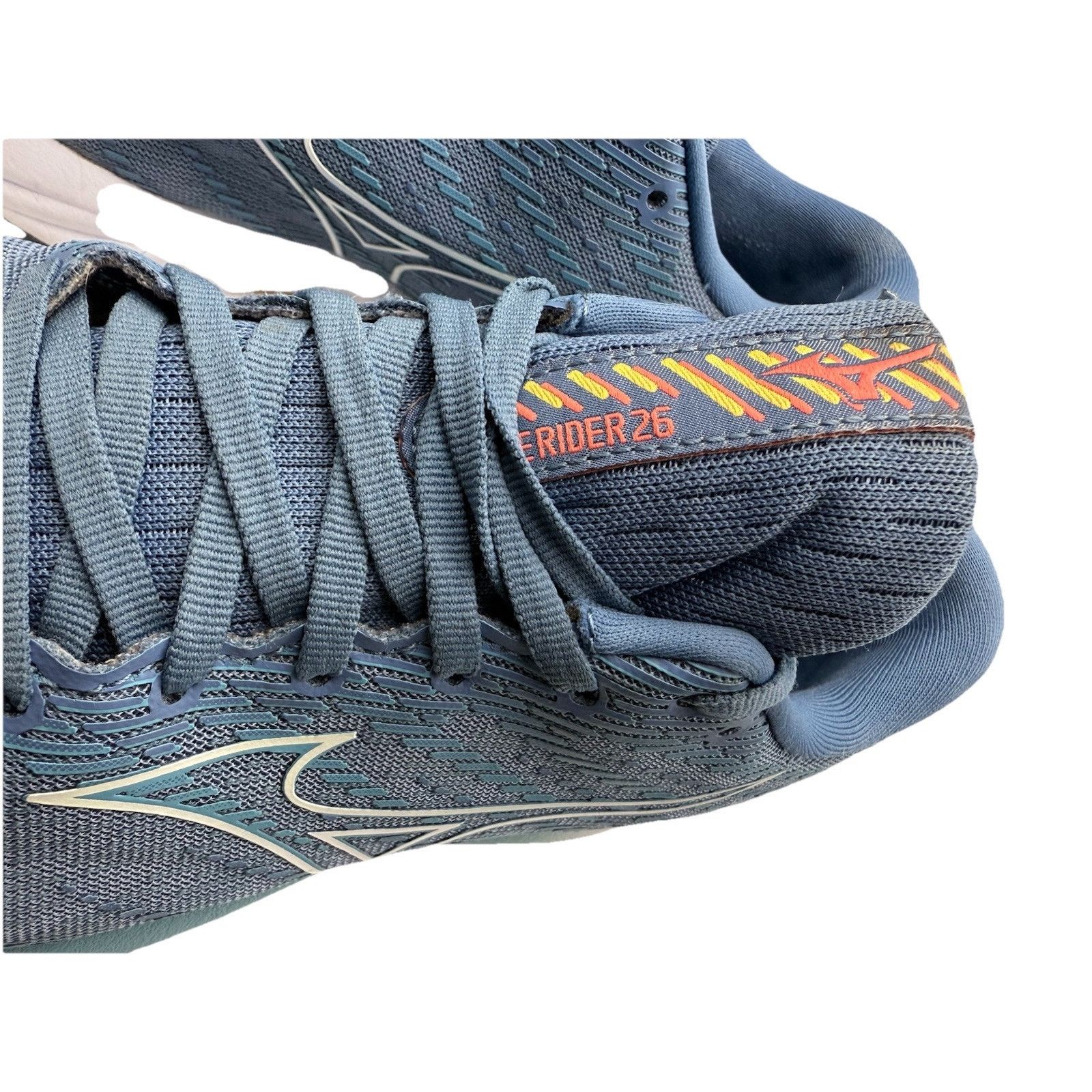 Mizuno Mizuno Wave Rider 26 411377 5N00 Blue Running Shoes Sneakers Size US 8 / IT 38 - 8 Thumbnail