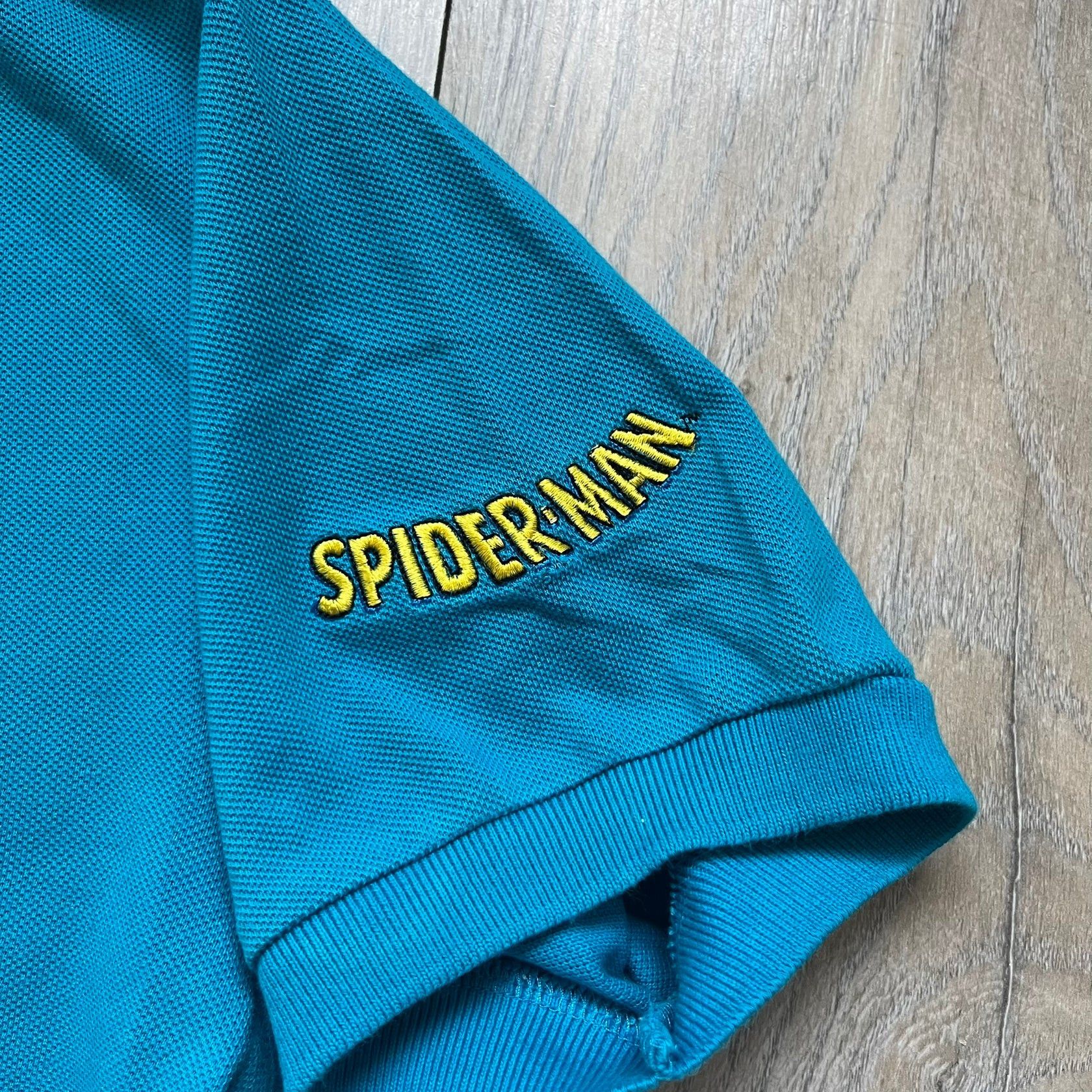 Marvel Comics Marvel Comics Spider-Man 1994 Blue Embroidered Polo Size US S / EU 44-46 / 1 - 3 Thumbnail