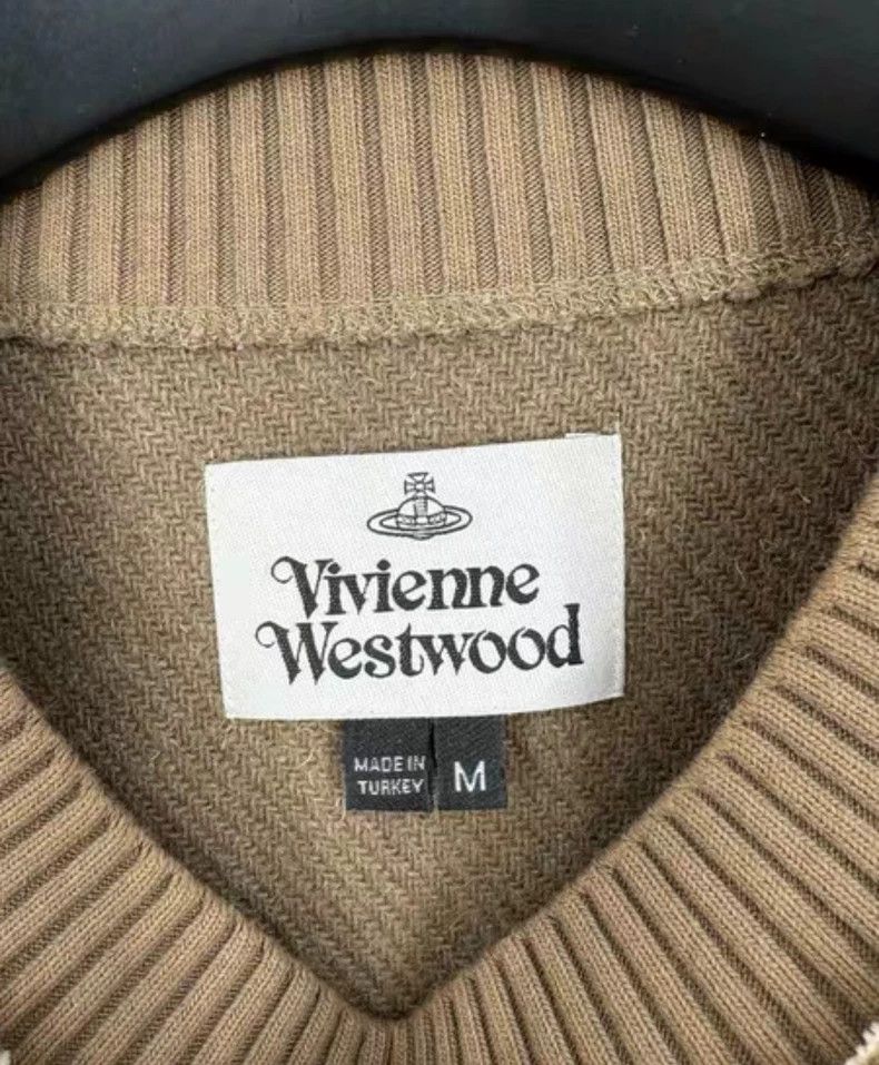 Vivienne Westwood Vivienne Westwood Saturn cowl-neck knit sweater, 100% orga Size US M / EU 48-50 / 2 - 2 Thumbnail