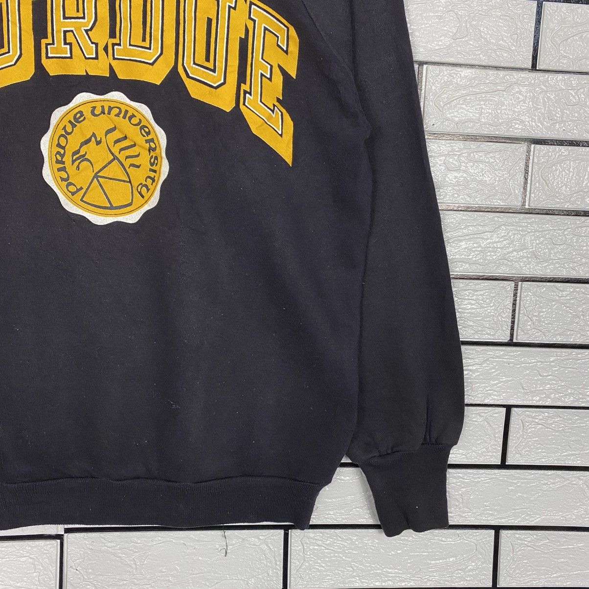 Vintage 📌Vintage Jumper Sweatshirt Signal USA Purdue University Size US L / EU 52-54 / 3 - 6 Thumbnail