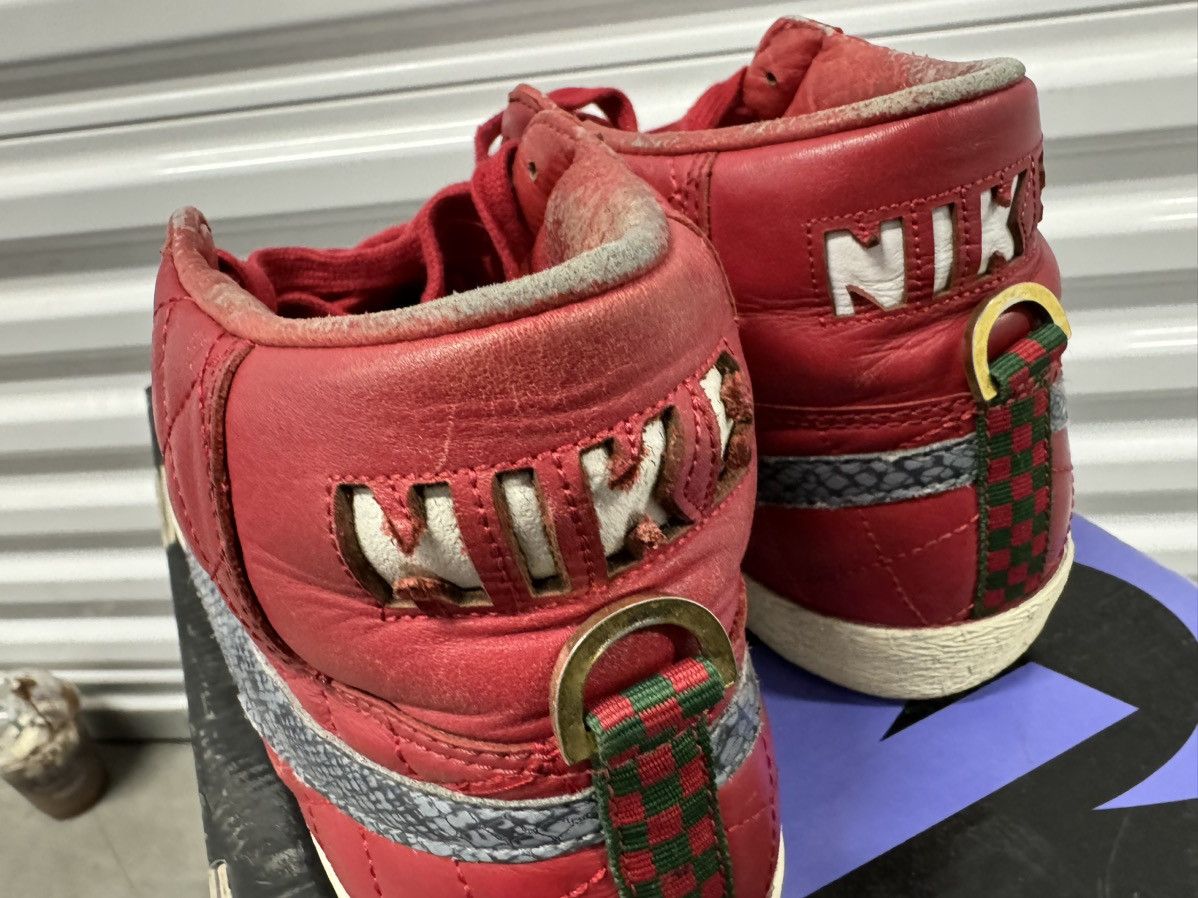 Nike × Supreme Nike SB Blazer Supreme Red 10.5 Size US 10.5 / EU 43-44 - 4 Thumbnail