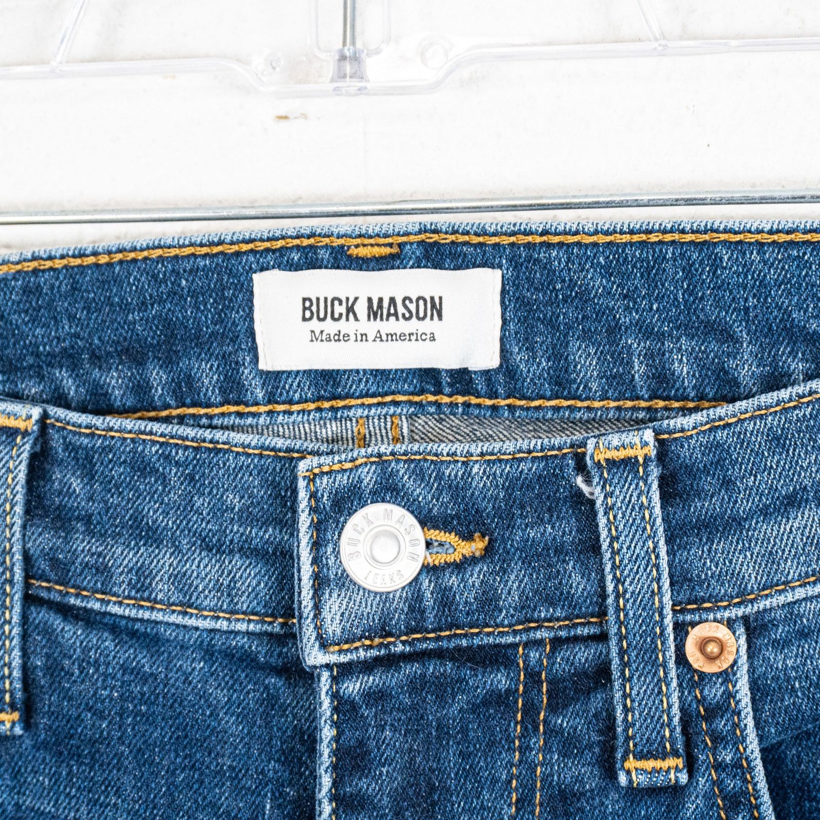 Buck Mason Buck Mason Men's Slim Fit Denim Jeans size 28 Size US 28 / EU 44 - 9 Thumbnail