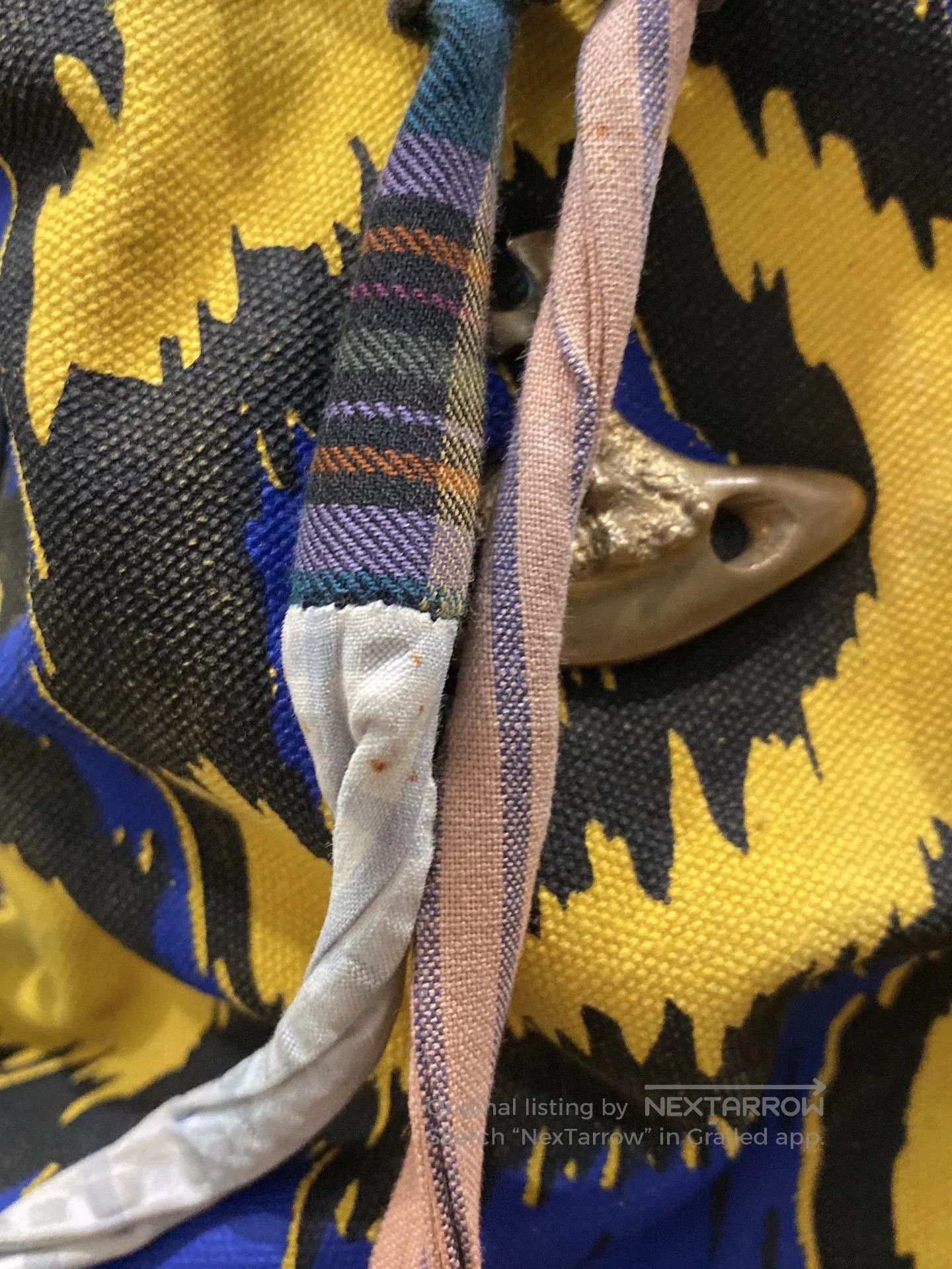 Vivienne Westwood Africa Limited Bucket Bag.