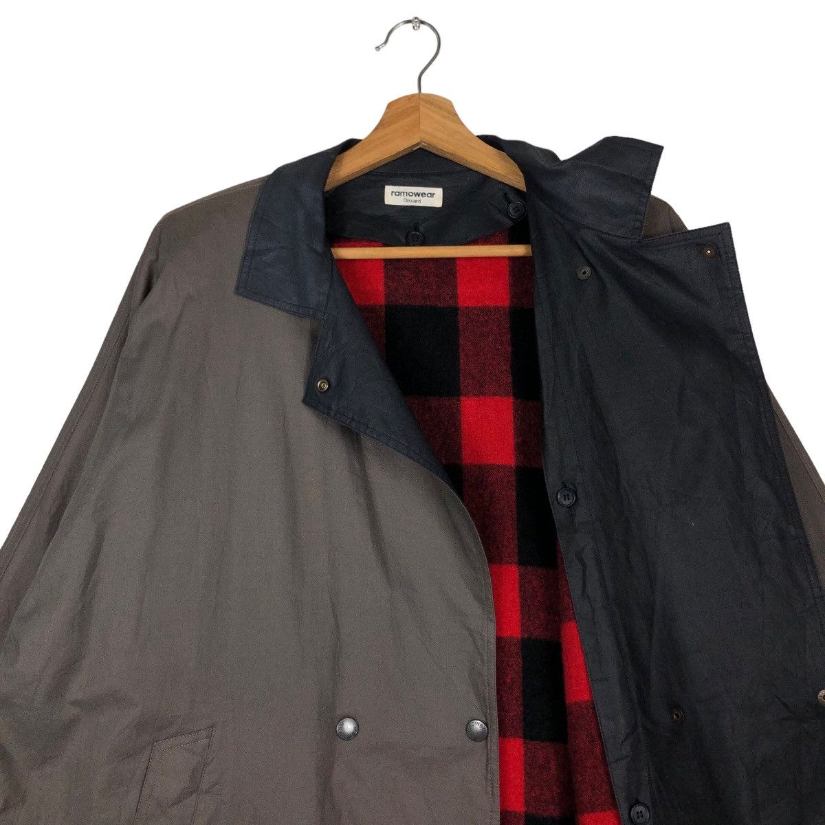 Hysteric Glamour 🔥Punk Design Tartan Lining Long Jacket Ramowear Japan Made Size US M / EU 48-50 / 2 - 3 Thumbnail