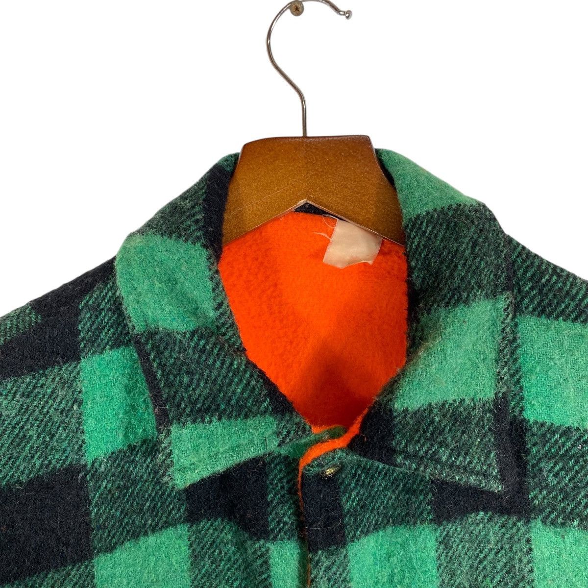 Japanese Brand Vintage 90s Codet Plaid Reversible Wool Button Jacket Size US M / EU 48-50 / 2 - 6 Thumbnail