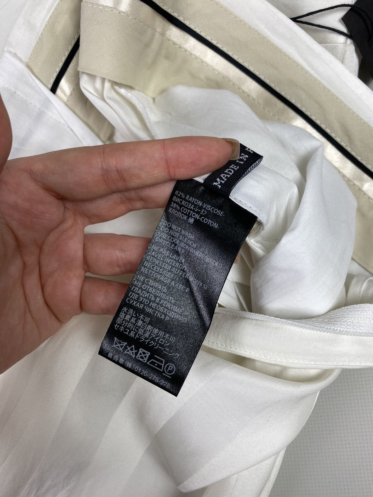 Haider Ackermann New With Defect Haider Ackermann ladies dress pants trousers Size 25" / US 0 / IT 36 - 14 Thumbnail