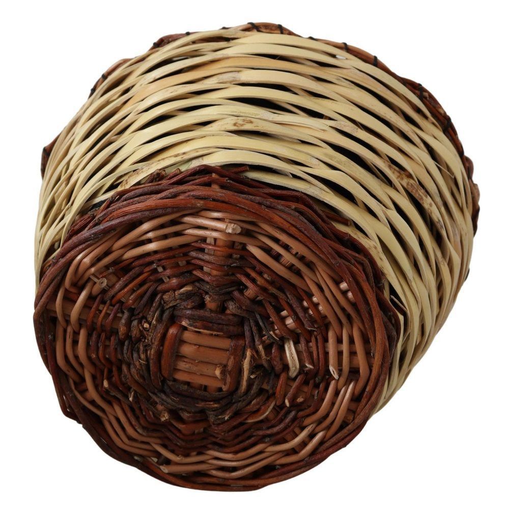 Dolce & Gabbana Dolce & Gabbana Beige Wood Wicker Rattan Basket Tote Bag Size ONE SIZE - 4 Thumbnail