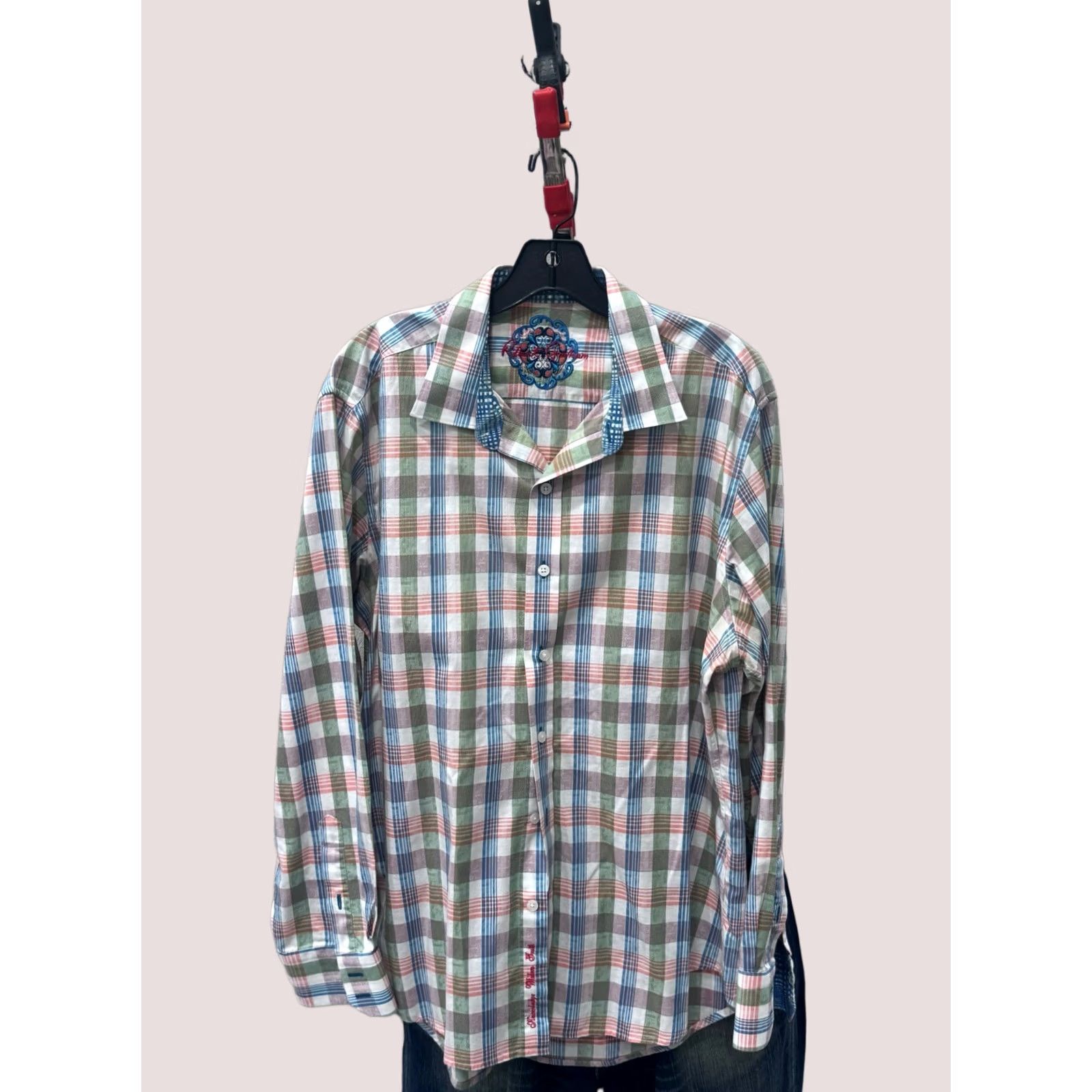 Robert Graham Robert Graham Plaid LONG SLEEVE SHIRT Large L Multicolor Men’s 16.5 x 34/35 Shirt Size US L / EU 52-54 / 3 - 1 Thumbnail
