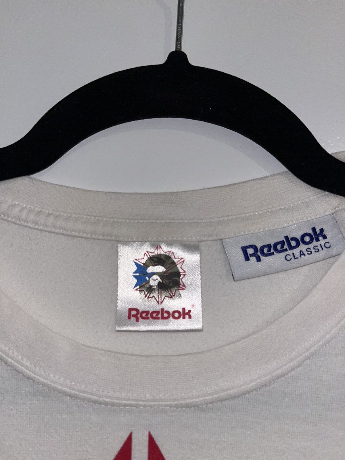 Bape × Reebok Bape X Reebok t shirt Size US S / EU 44-46 / 1 - 3 Thumbnail