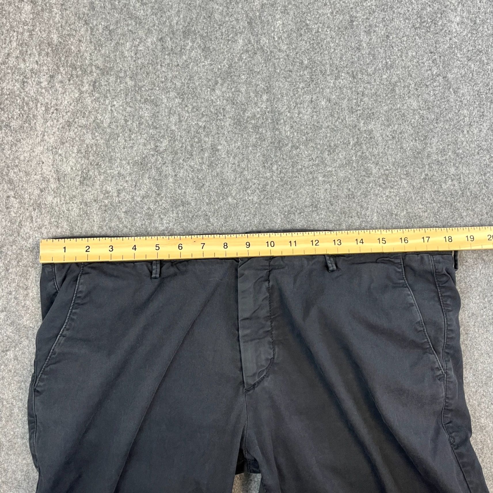 Hugo Boss Hugo Boss Slim Trousers Chino Pants Mens Regular 36 Grey Cotton Elastane Tapered Front Pocket Stretch Size 36 Mens Clothes Size US 36 / EU 52 - 6 Thumbnail