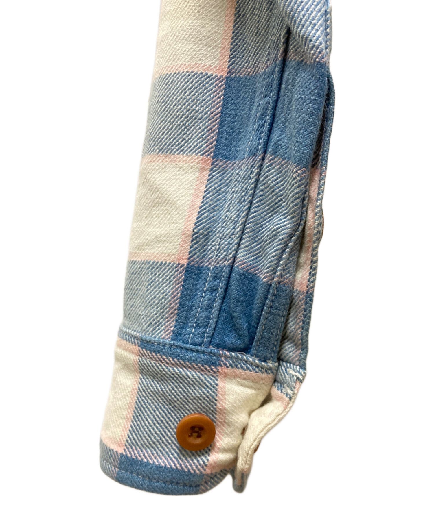Visvim Visvim 14SS Black Elk Indigo Check Flannel Shirt Size US S / EU 44-46 / 1 - 5 Thumbnail