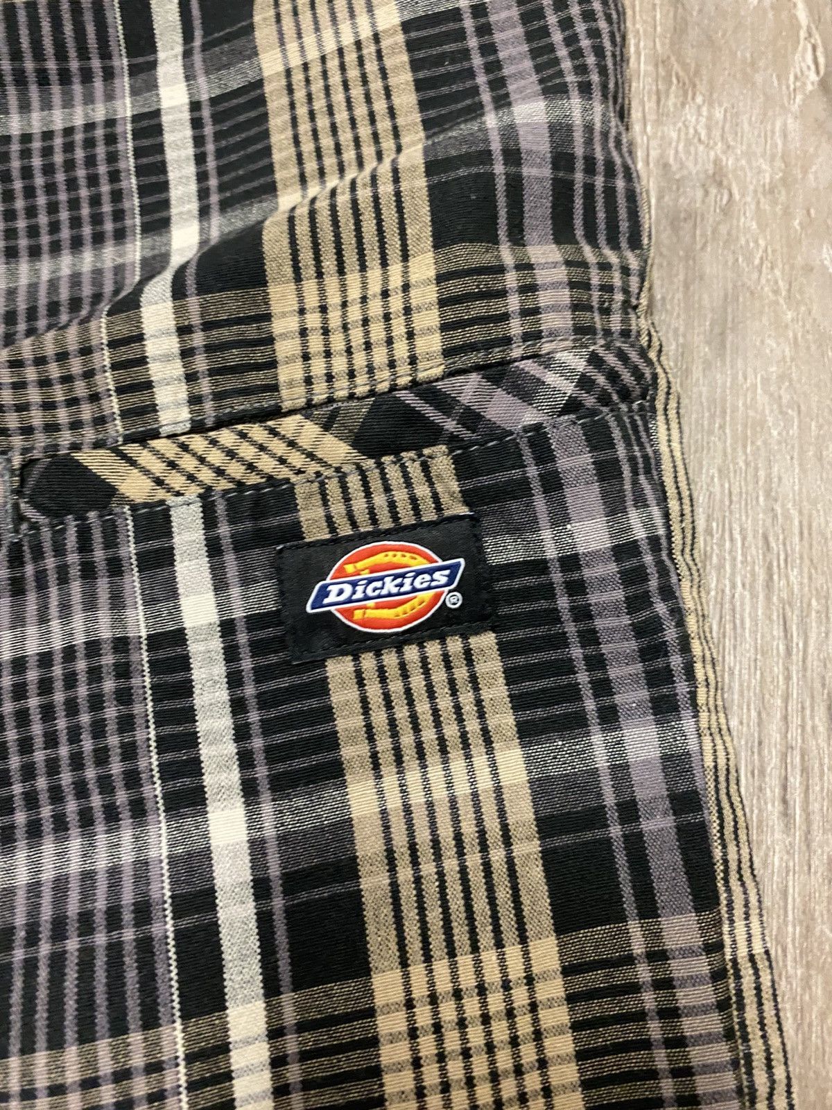 Dickies Dickies Plaid Shorts Jorts Baggy Y2K Vintage Size US 32 / EU 48 - 3 Thumbnail