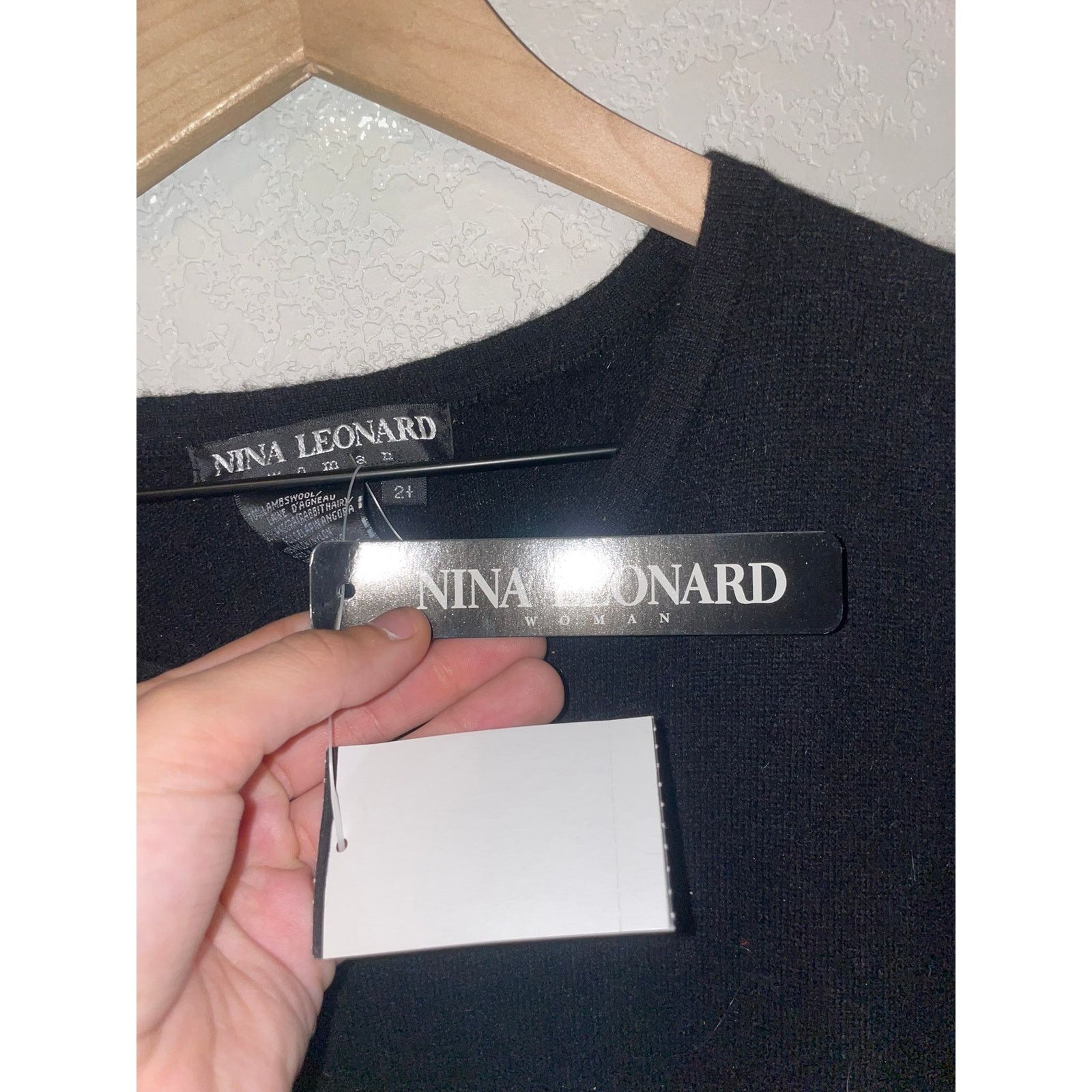 Vintage Womens Nina Leonard Dress Women Top Active Top Women 2 NWT Size XS / US 0-2 / IT 36-38 - 5 Thumbnail