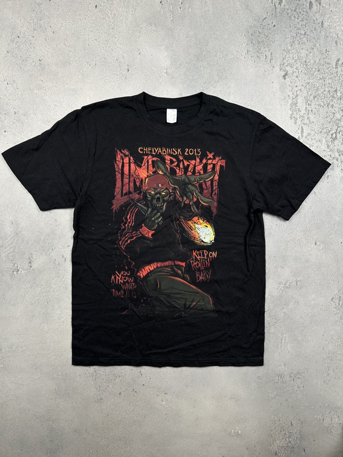 Band Tees Limp Bizkit Chelyabinsk 2013 Tour Band Tee Y2K Metal Shirt Size US S / EU 44-46 / 1 - 1 Thumbnail