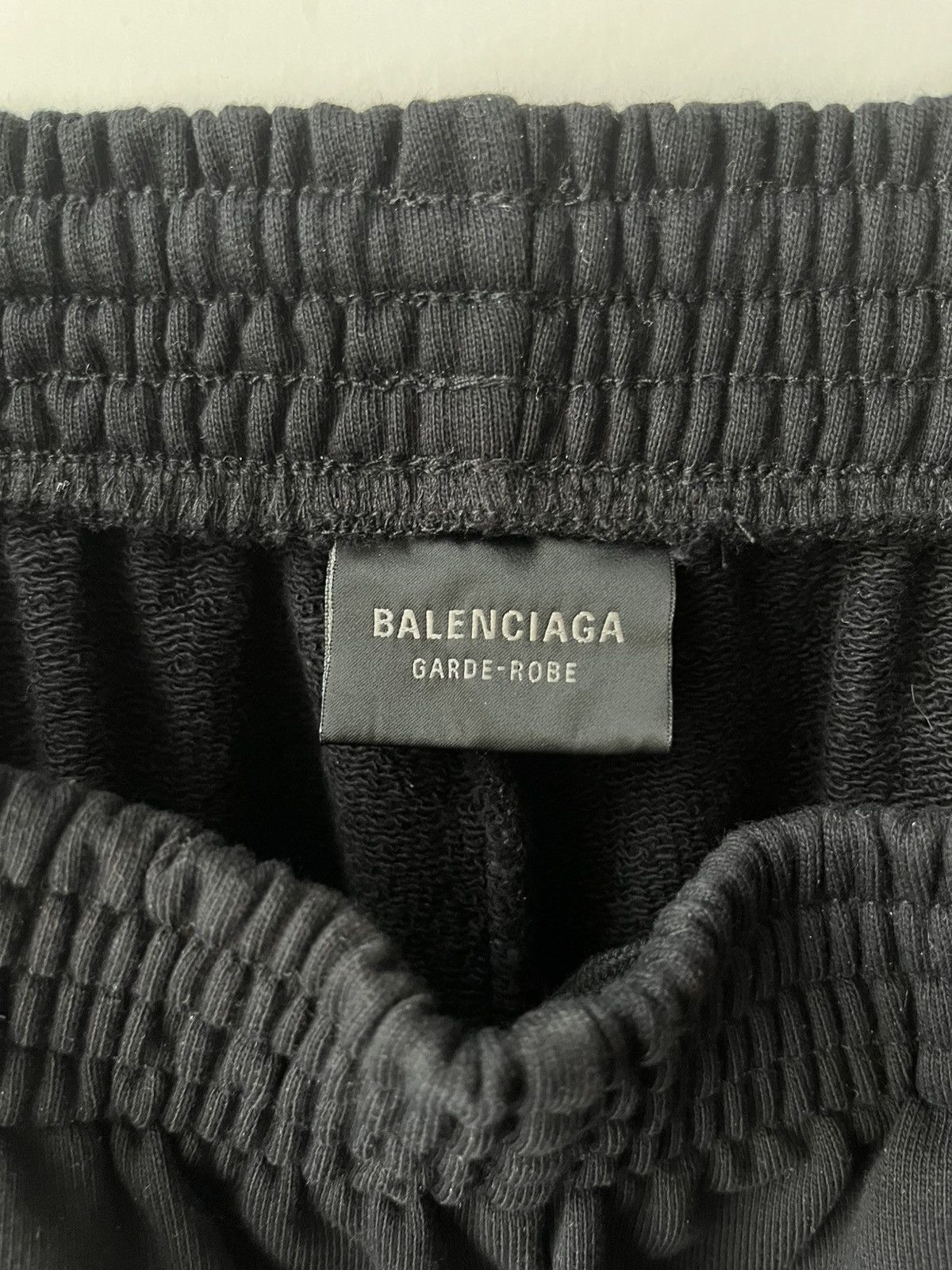 Balenciaga Balenciaga Black cotton track Pants Size 27" / US 4 / IT 40 - 3 Thumbnail
