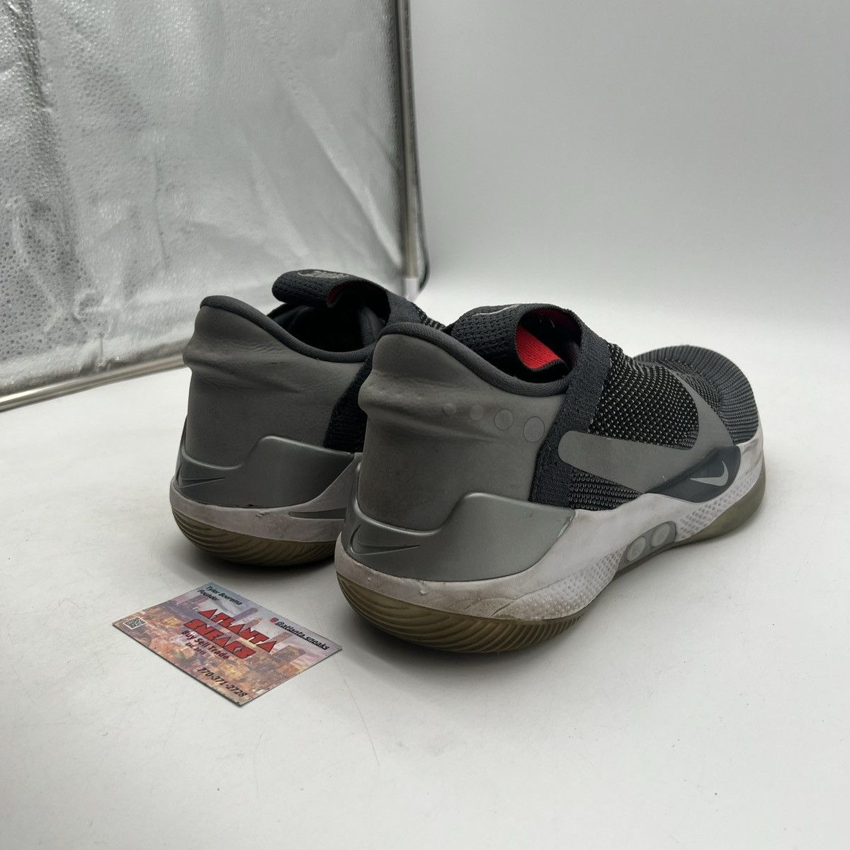Nike Nike adapt bb dark grey Size US 12 / EU 45 - 5 Thumbnail