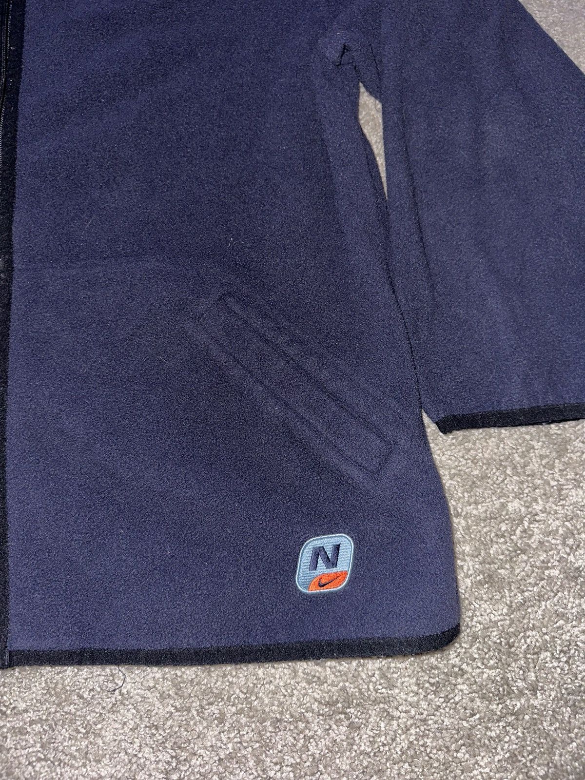 Nike × Vintage Vintage Y2K Nike Fleece Full Zip Sweatshirt Size US M / EU 48-50 / 2 - 4 Thumbnail