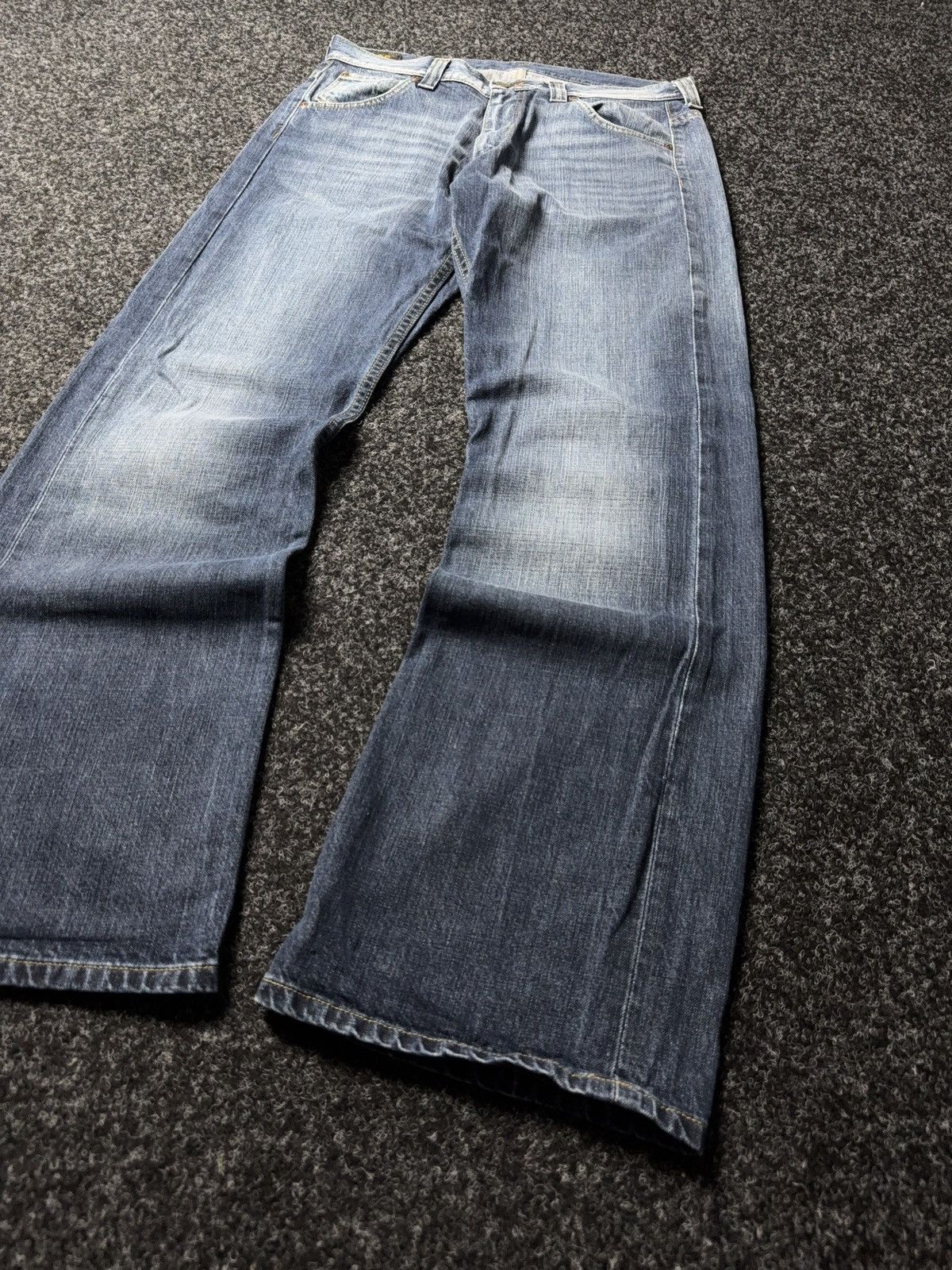 Lee Archive Retro 00s Lee DILLON Bootcut Jeans Opium Punk Y2K Size US 32 / EU 48 - 3 Thumbnail