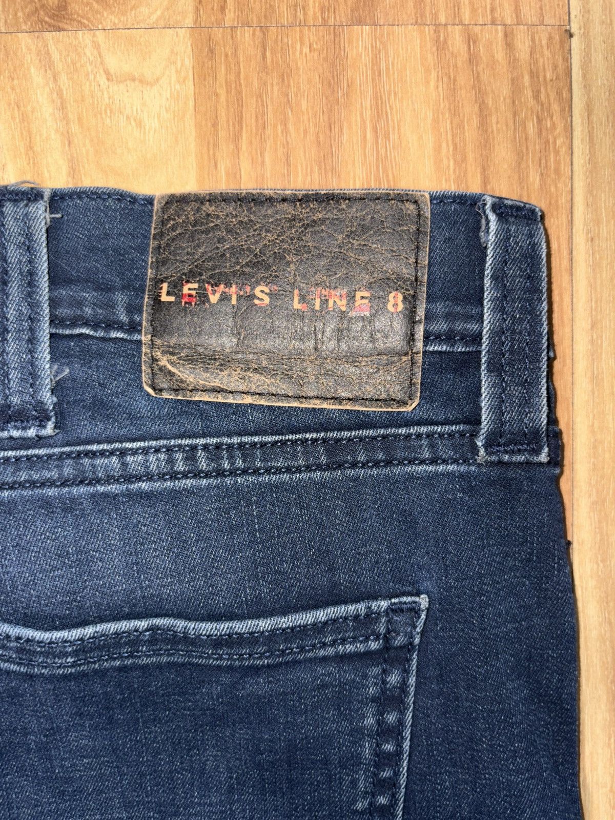 Levi's Vintage Clothing Levi’s Line 8 "Detective" 513 Slim Straight Denim Jeans Size US 40 / EU 56 - 8 Thumbnail