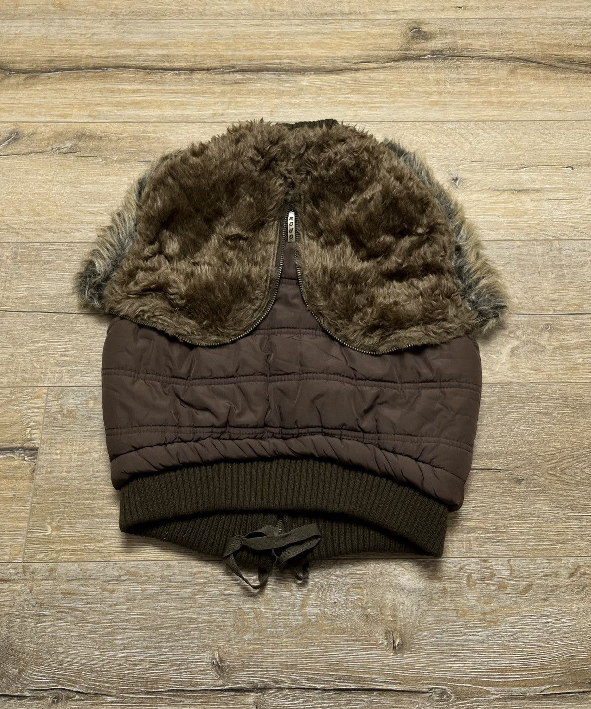 Hysteric Glamour Avant Garde Y2K Fur Hood Zip Vest 00s Size US S / EU 44-46 / 1 - 10 Thumbnail