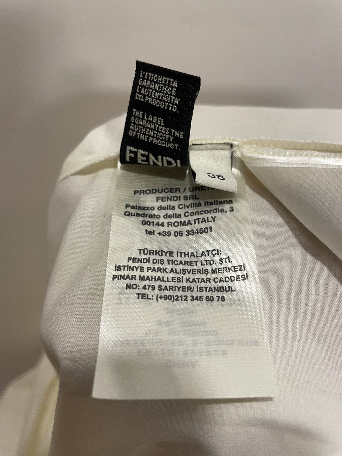 Fendi FENDI Taffeta and broderie anglaise flared skirt Size 24" / US 00 / IT 34 - 8 Thumbnail
