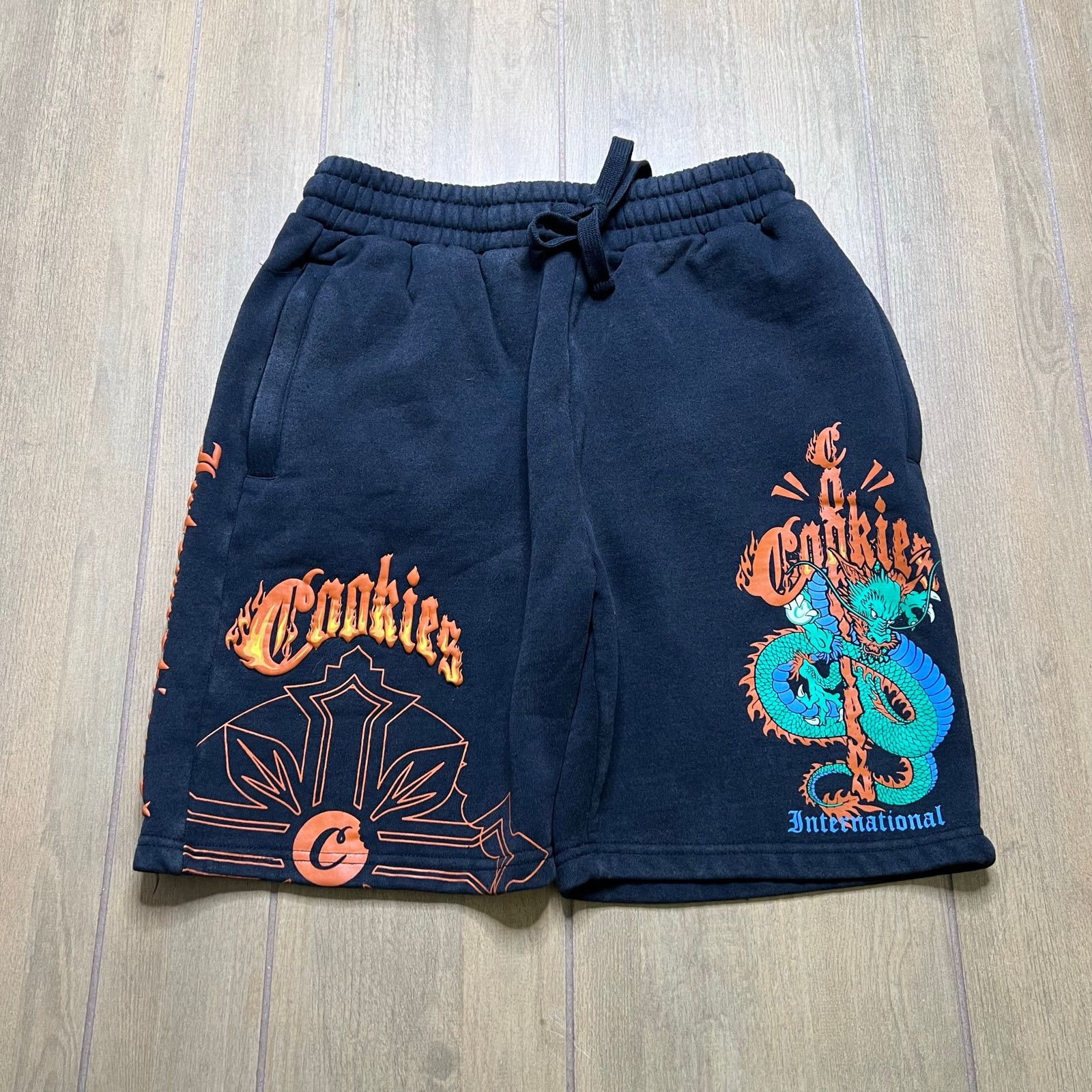 Cookies Cookies Clothing World On Fire Dragon Shorts Men Sz M NWT Size US 26 / EU 42 - 1 Thumbnail