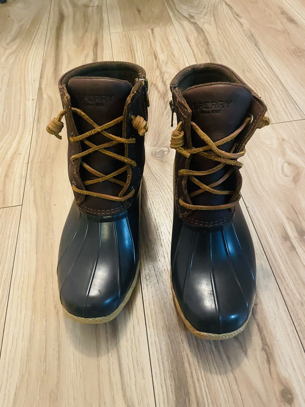 Sperry × Vintage Women's Sperry Saltwater Duck Boot Size US 7.5 / IT 37.5 - 2 Thumbnail