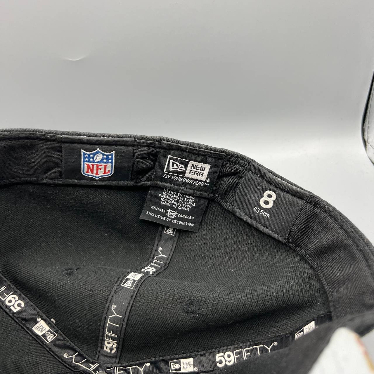 New Era Las Vegas Raiders Hat Men 8 Camo Salute to Service Fitted Size ONE SIZE - 6 Thumbnail