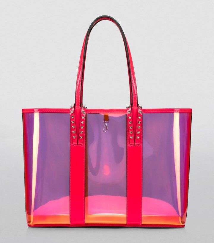 Christian Louboutin o1s1wg111124 Size: OS/ Cabata Small Tote Bag in Fuchsia Size ONE SIZE - 1 Thumbnail