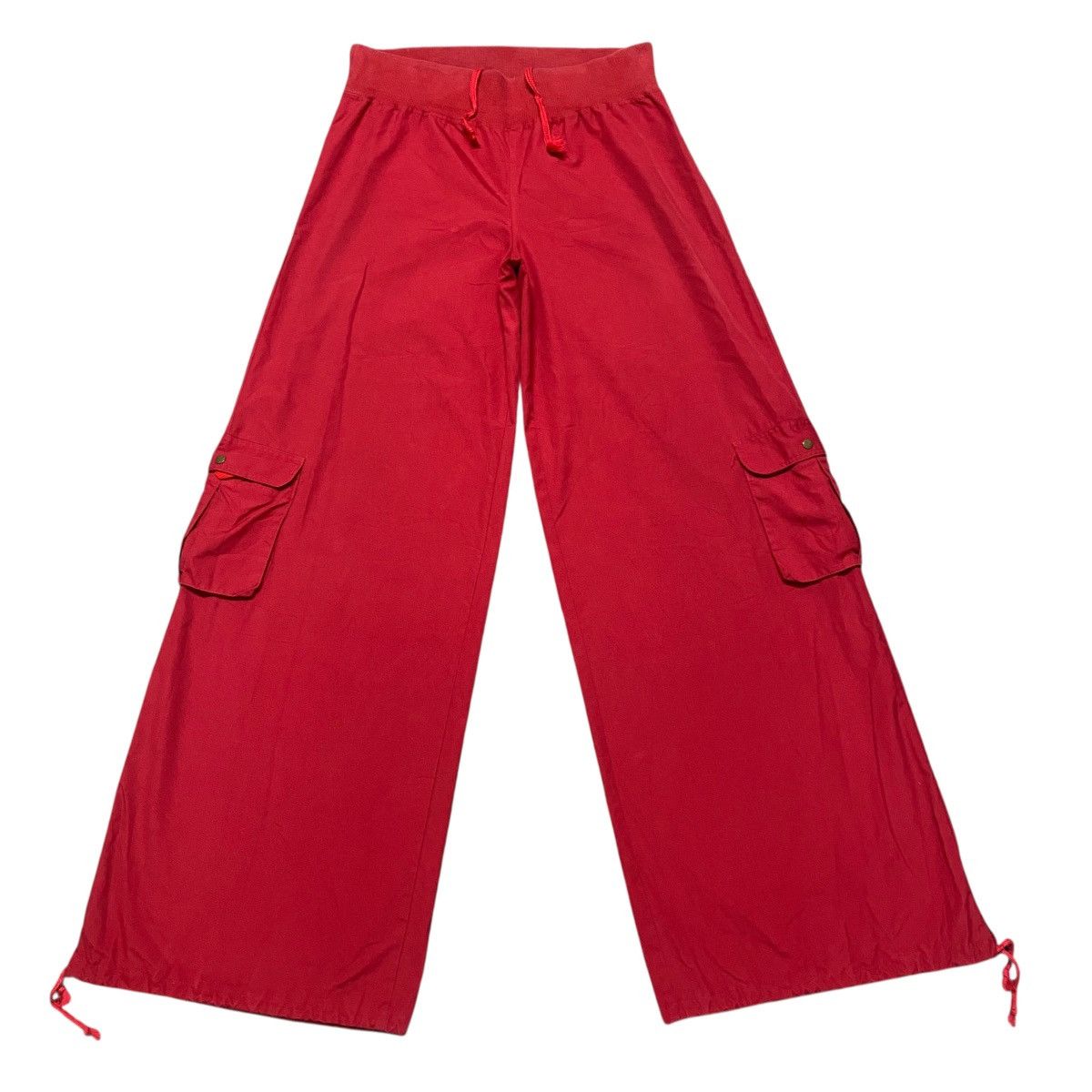 Japanese Brand MASCARASS JAM Wide Leg Parachute Cargo Pants Size US 32 / EU 48 - 2 Thumbnail