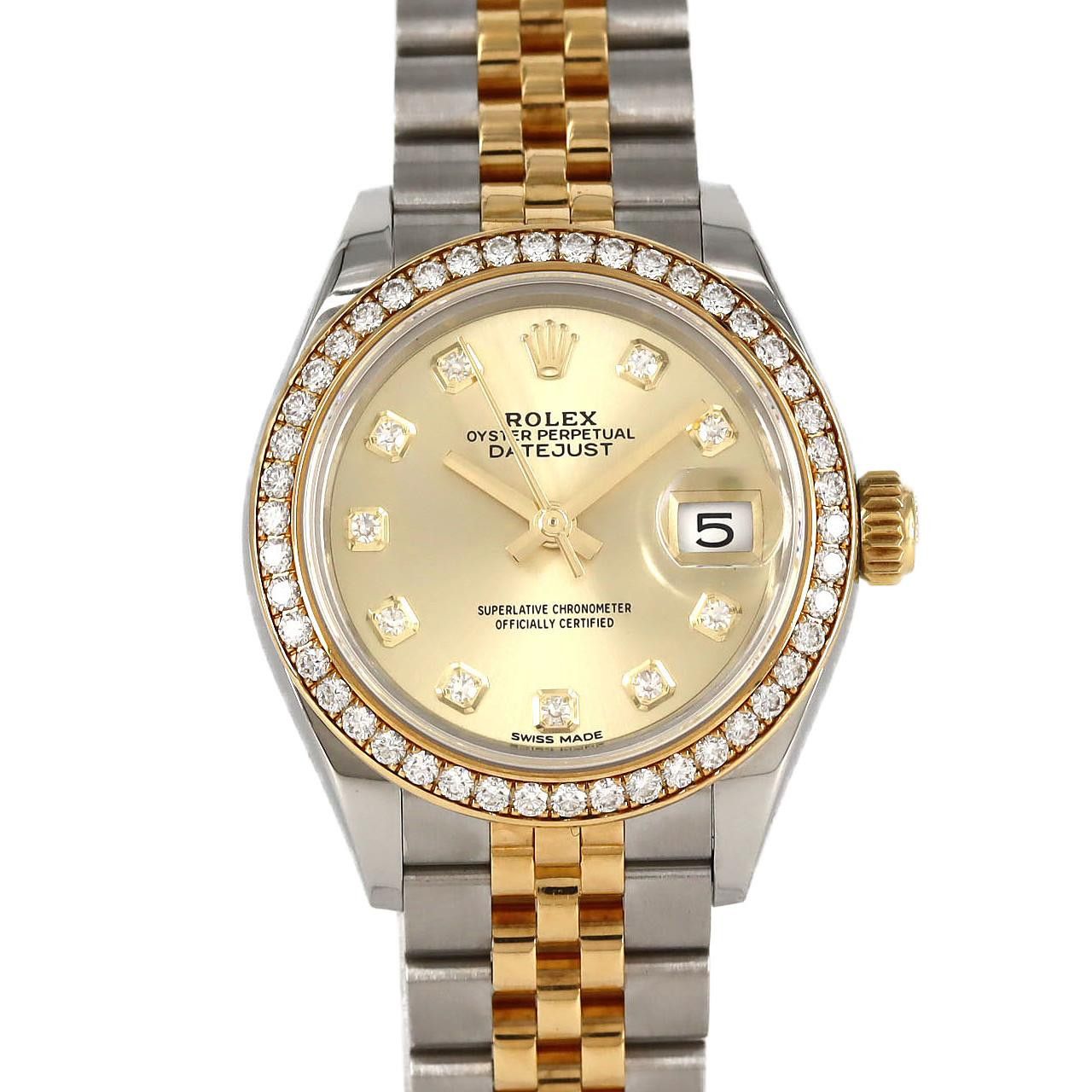 Rolex Rolex Rolex Datejust Stainless Steel Yellow Gold Automatic Metal Automatic 279383RBR DUTY FREE for USA Size ONE SIZE - 1 Thumbnail