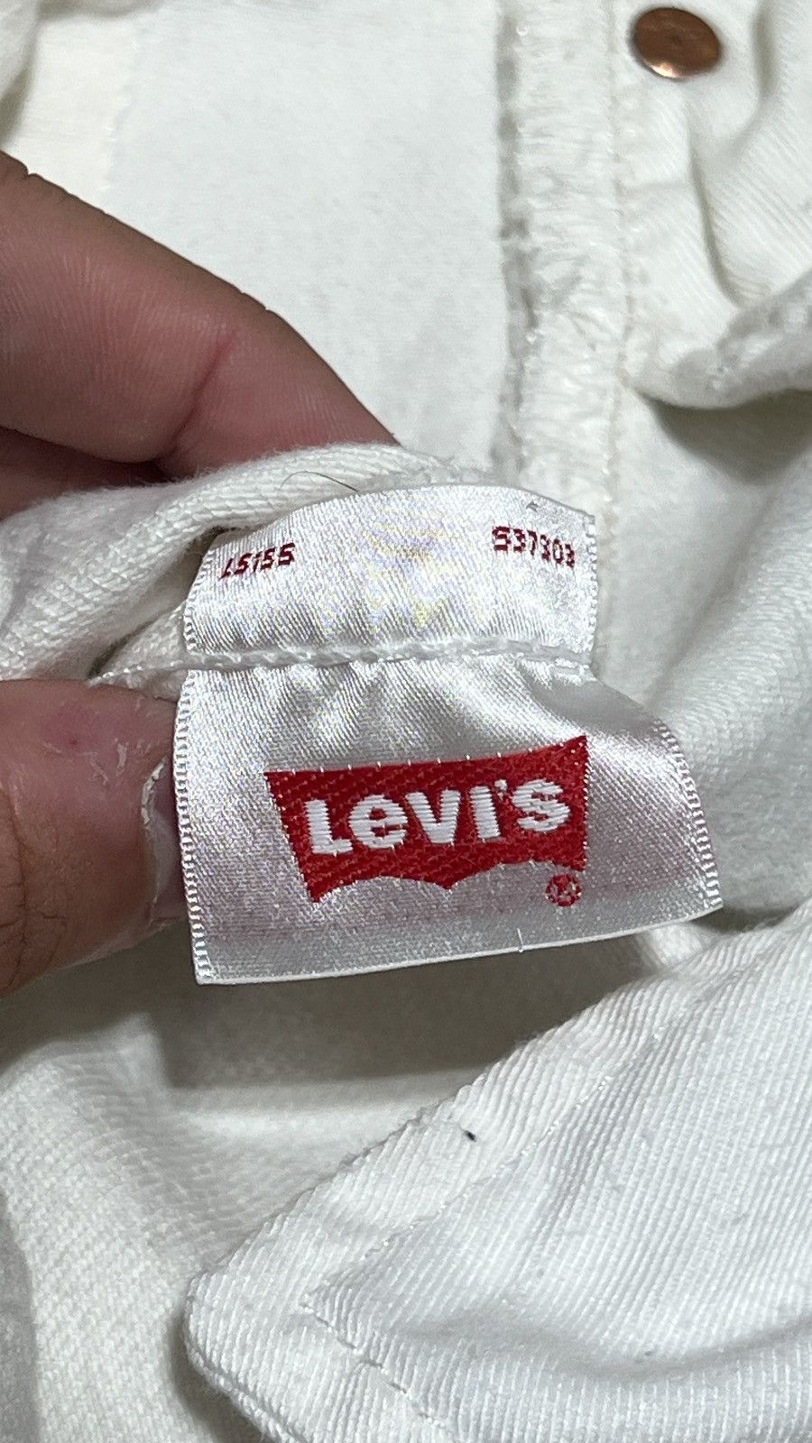 DENIM TEARS Denim Tears White Jeans Size US 33 - 13 Thumbnail