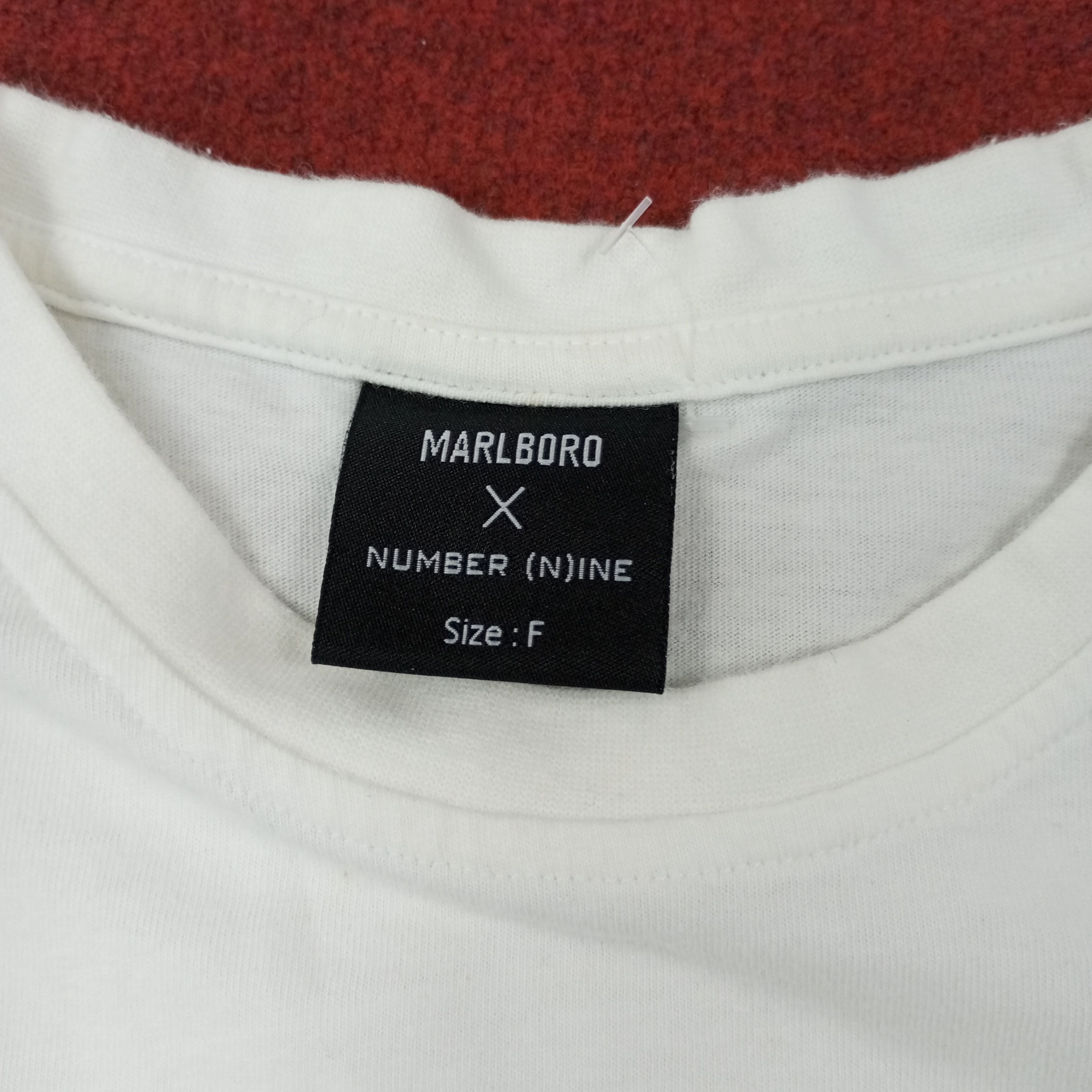 Marlboro Marlboro x Number Nine Japanese Brand Custom Tshirt c219n41 Size US M / EU 48-50 / 2 - 5 Thumbnail
