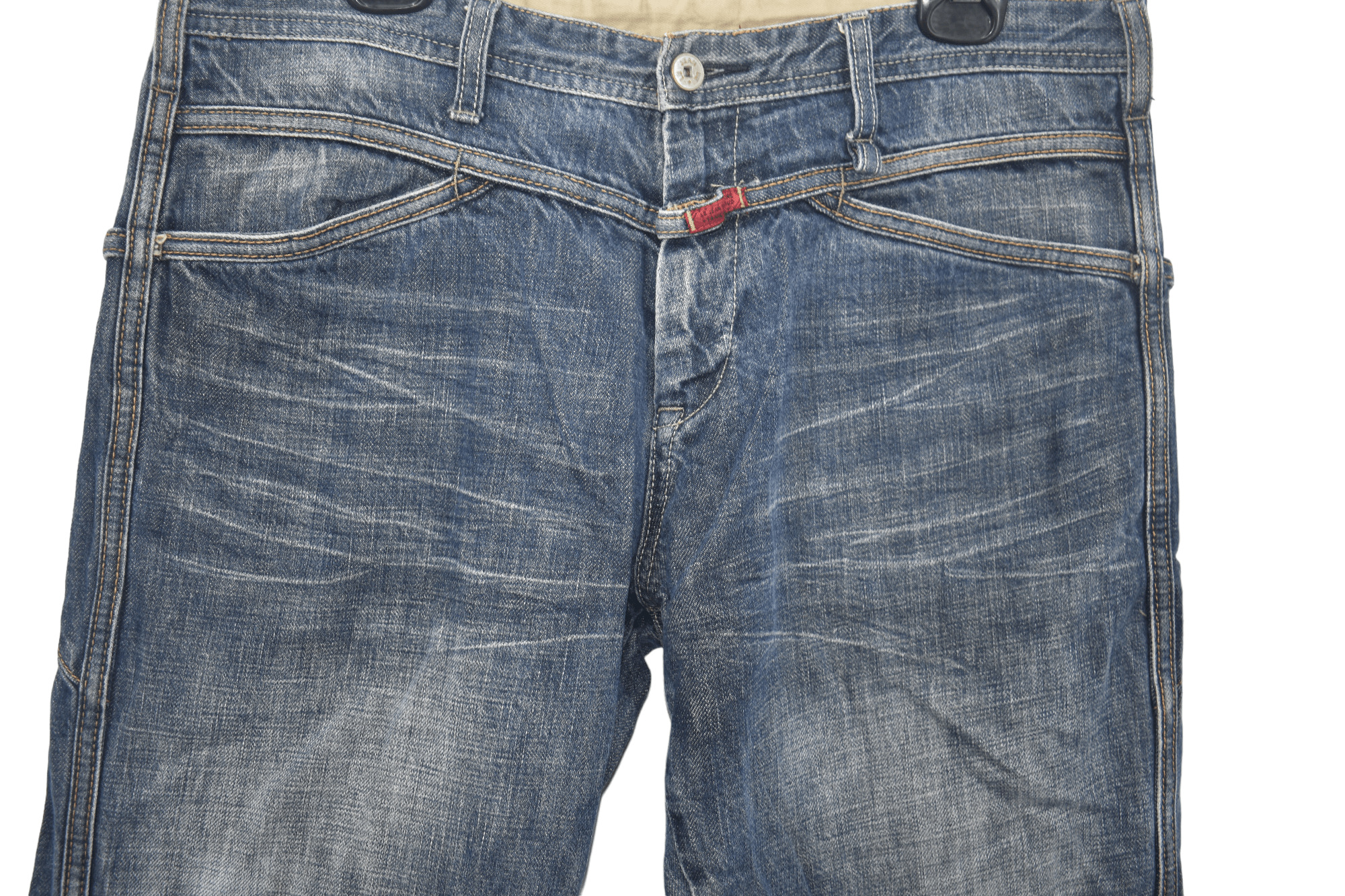 Japanese Brand × Marithe + Francois Girbaud Marithe Francois Girbaud MFG Distress Jeans W34 Size US 34 / EU 50 - 2 Thumbnail