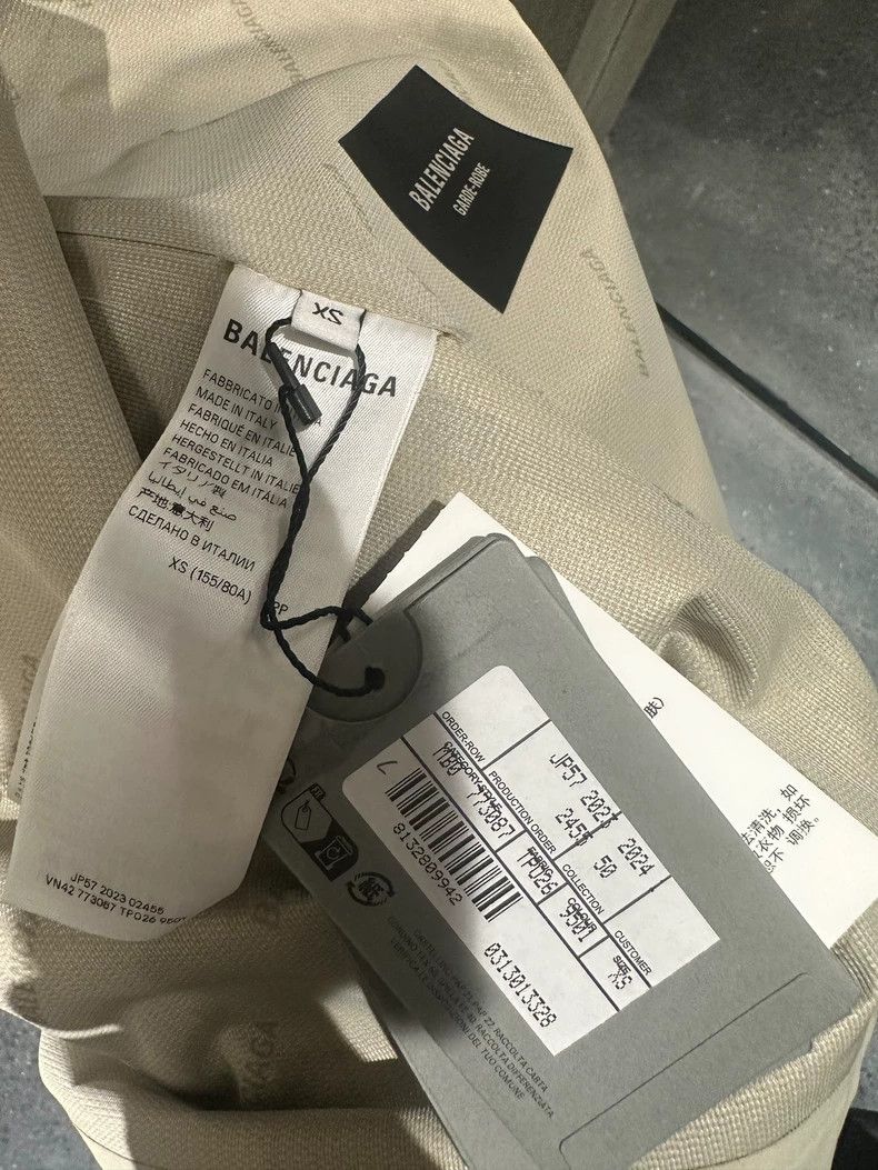 Balenciaga Balenciaga Khaki Raincoat Trench Size US XS / EU 42 / 0 - 4 Thumbnail