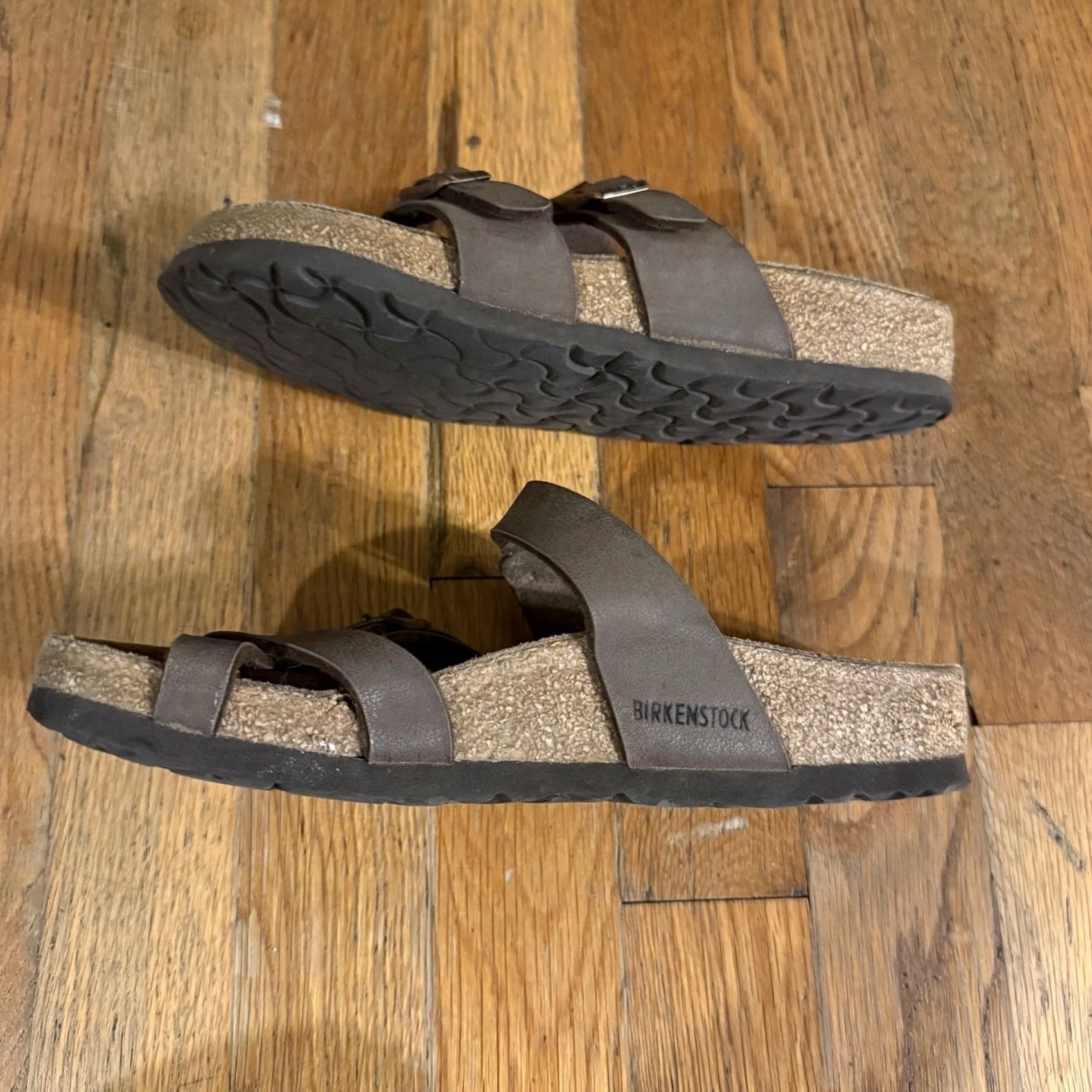 Birkenstock Birkenstock Mayari Sandals Womens Size 36 US 6-6.5 Brown Leather Buckle Strappy Casual Bohemian Shoes Size US 6.5 / IT 36.5 - 6 Thumbnail