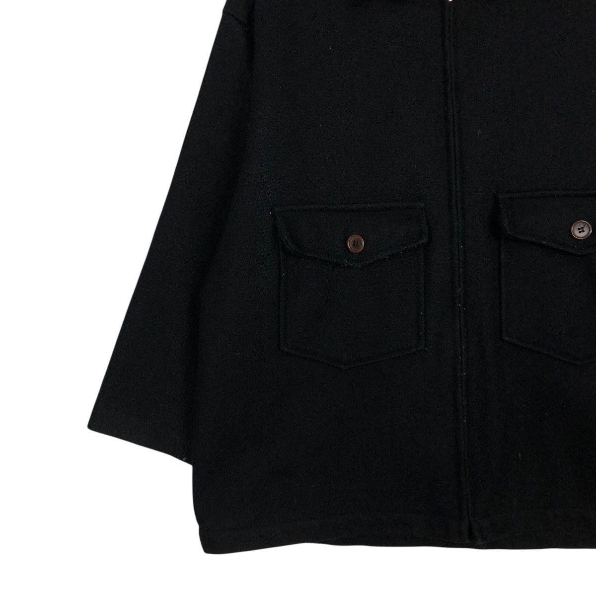 Vintage 🔥VINTAGE WOOL WORK JACKET BLUE MARLIN ISSEY MIYAKE Size US M / EU 48-50 / 2 - 6 Thumbnail