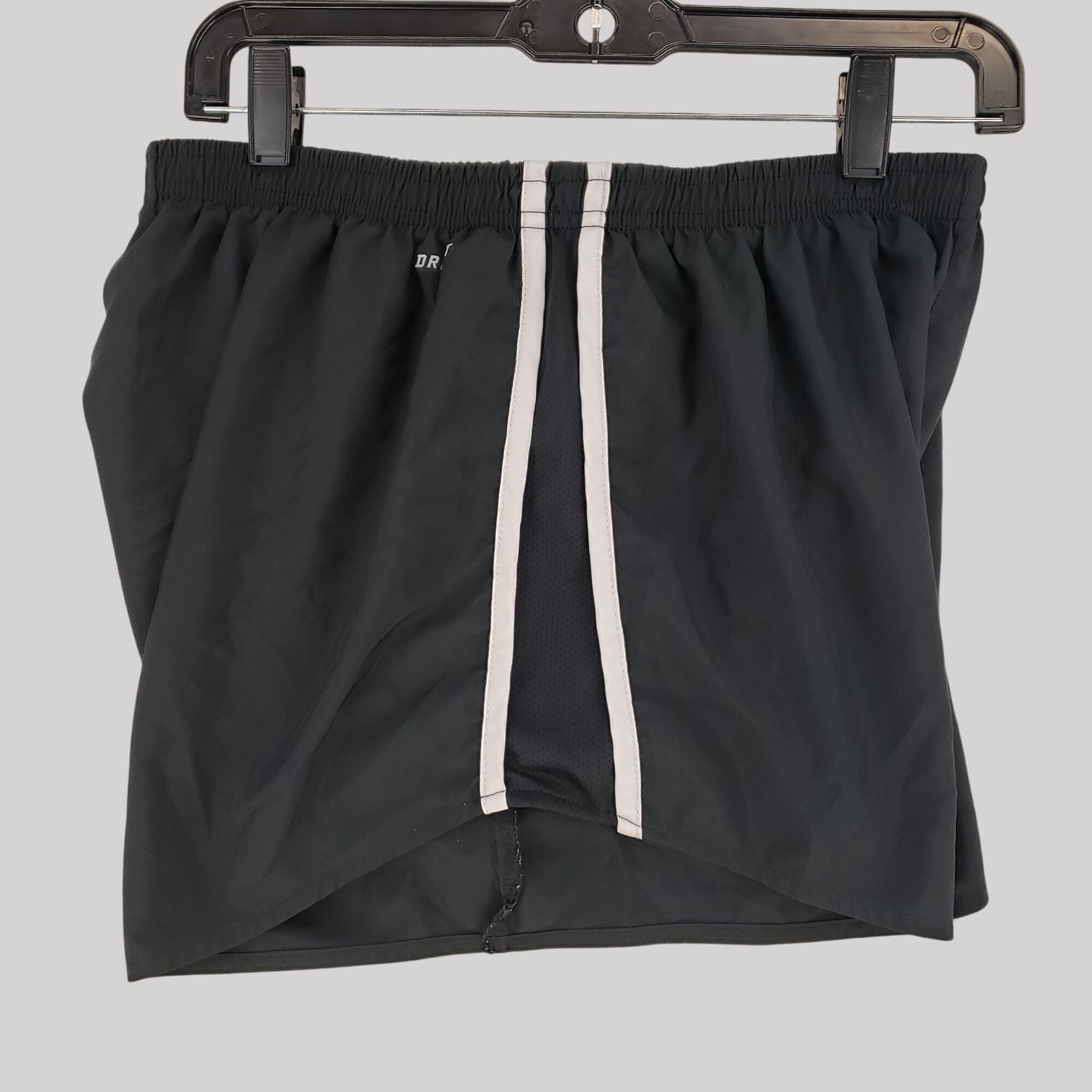 Nike Nike Dri-Fit Womens Black Running Shorts Elastic Waistband S Size 34" / US 12 / IT 48 - 4 Thumbnail