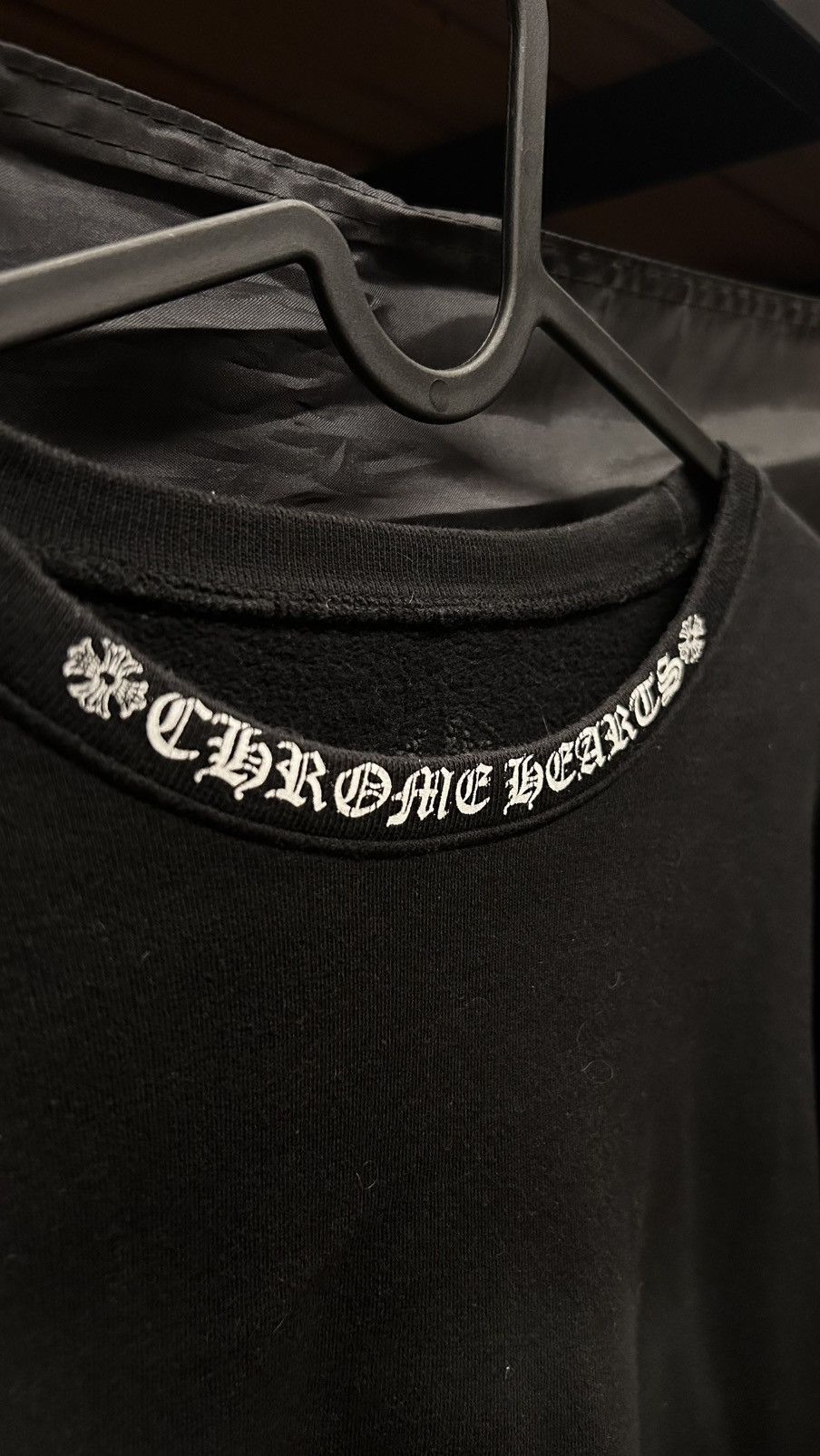 Chrome Hearts Chrome heart black sweater Size US M / EU 48-50 / 2 - 2 Thumbnail