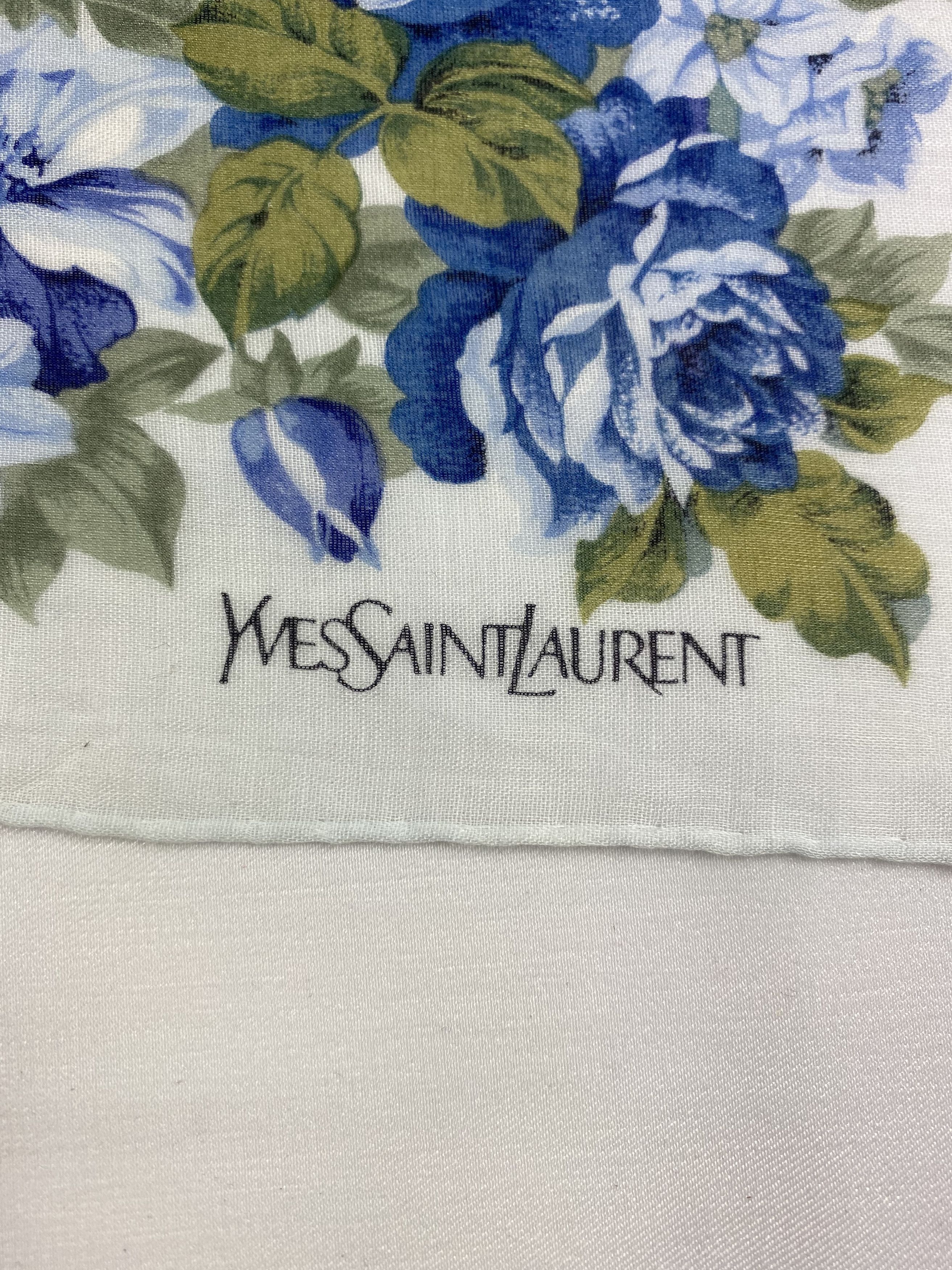 Yves Saint Laurent Yves Saint Laurent Handkerchief / Bandana / Neckerchief Size ONE SIZE - 5 Thumbnail