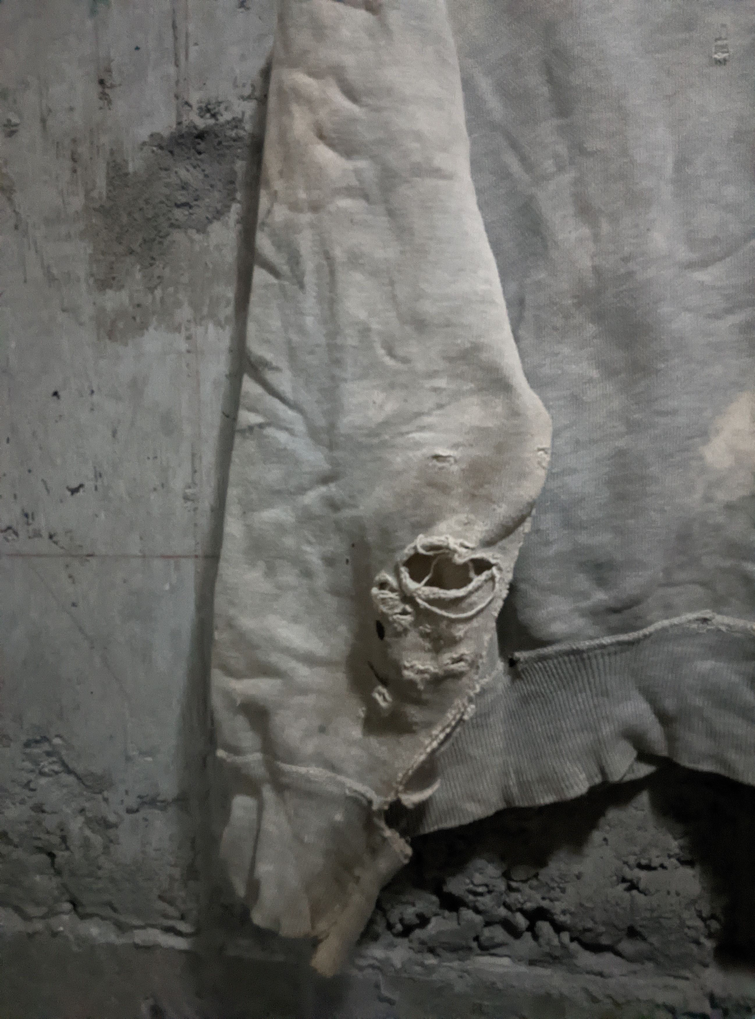 Vintage Vintage 40s destroyed single v sweatshirt afterhood Size US L / EU 52-54 / 3 - 8 Thumbnail